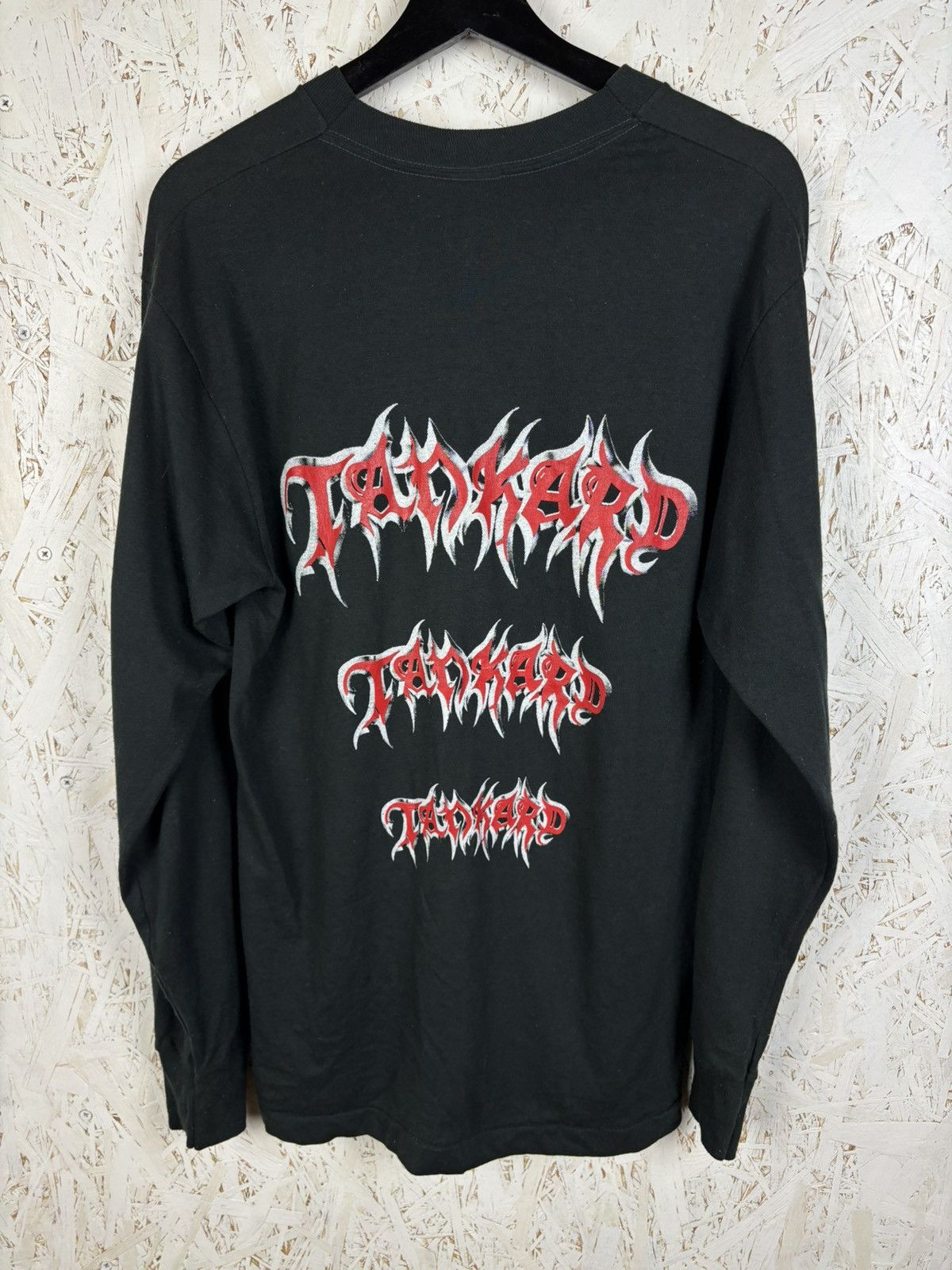 Band Tees 90s Tankard 1990 MCS Space Brew Beer Metal Long Sleeve L Size US L / EU 52-54 / 3 - 7 Thumbnail