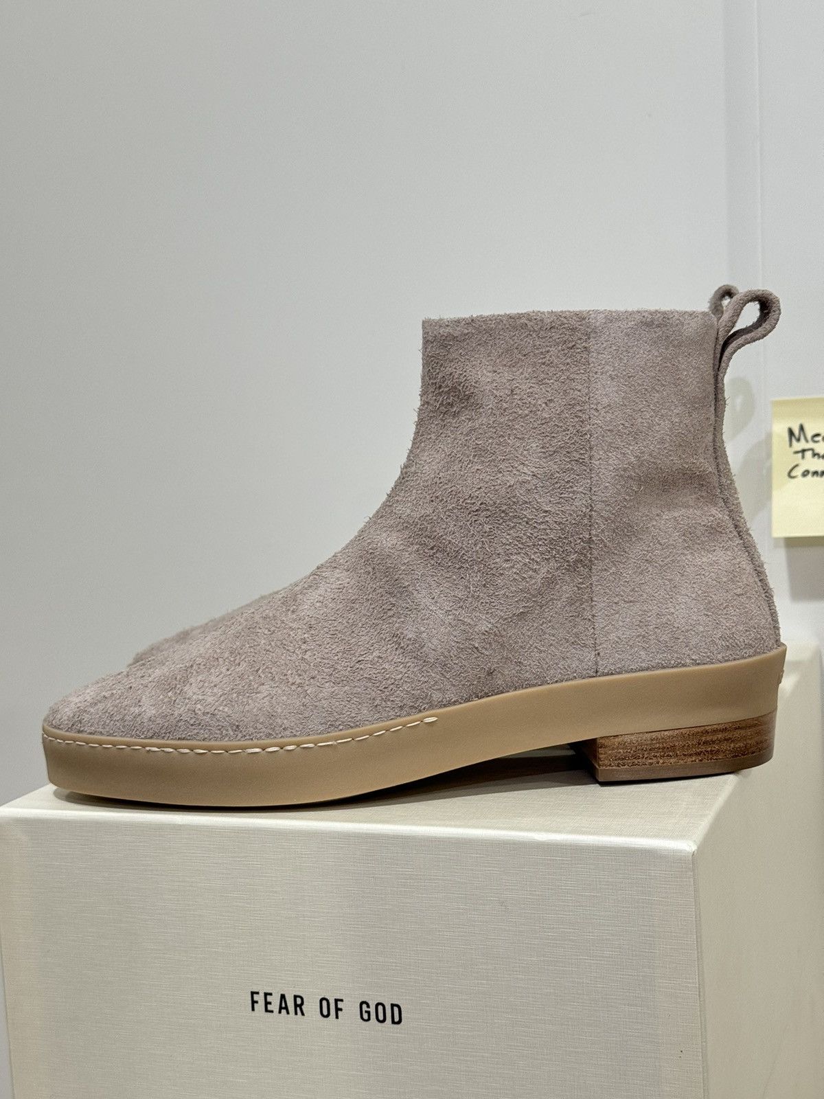 Fear of God Chelsea Sante Fe Boot sz 39 / 7 US God Grey Suede Size US 7 / EU 40 - 6 Thumbnail