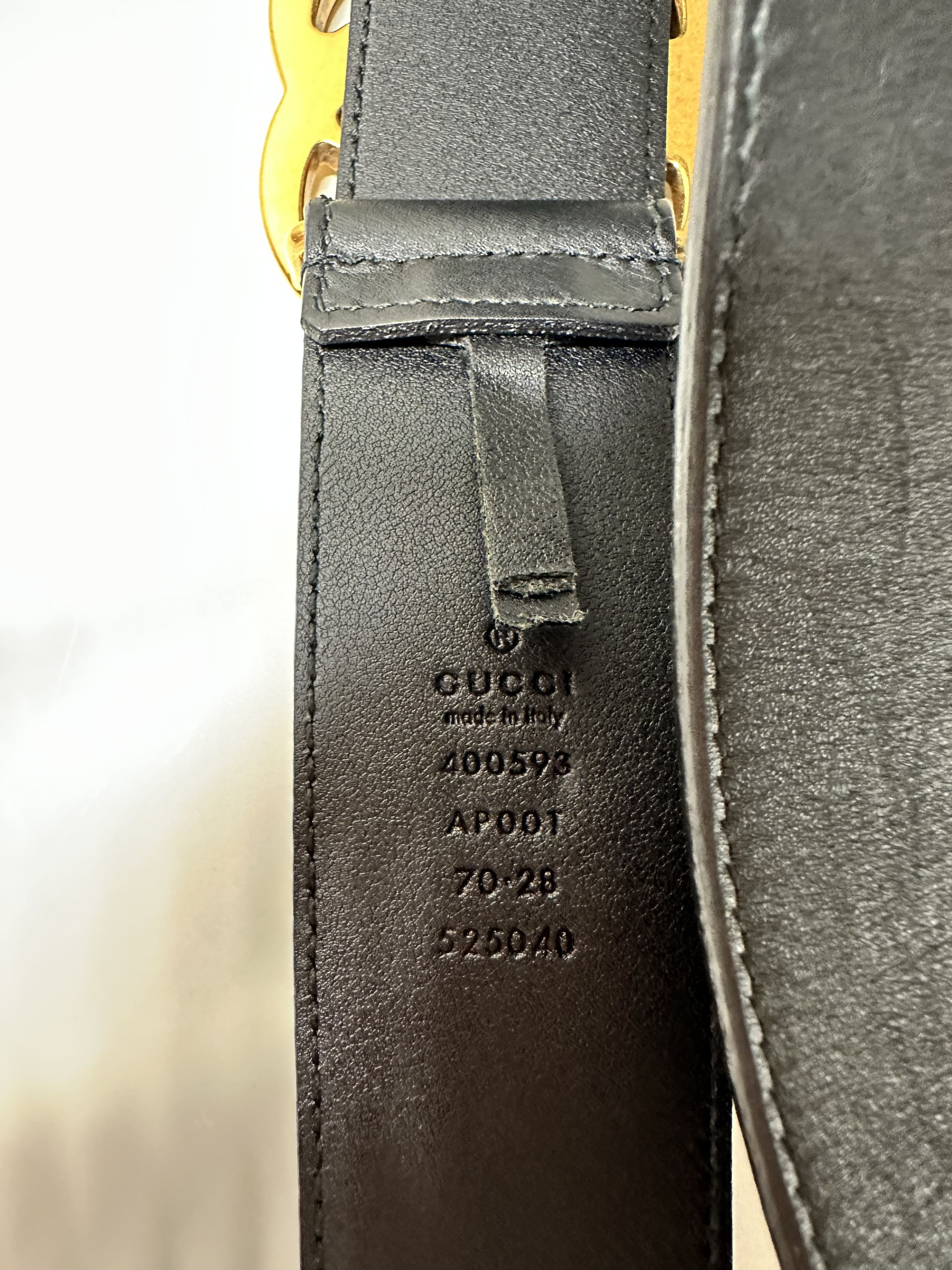 Gucci Newer Gucci belt Size 28 - 2 Thumbnail
