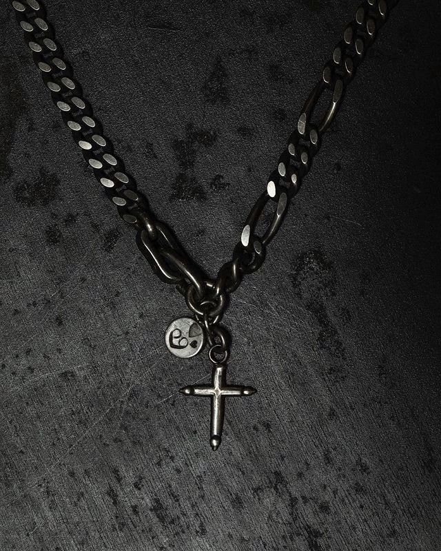 Werkstatt Munchen Silver Cross Pendant Chain Necklace Size ONE SIZE - 1 Thumbnail
