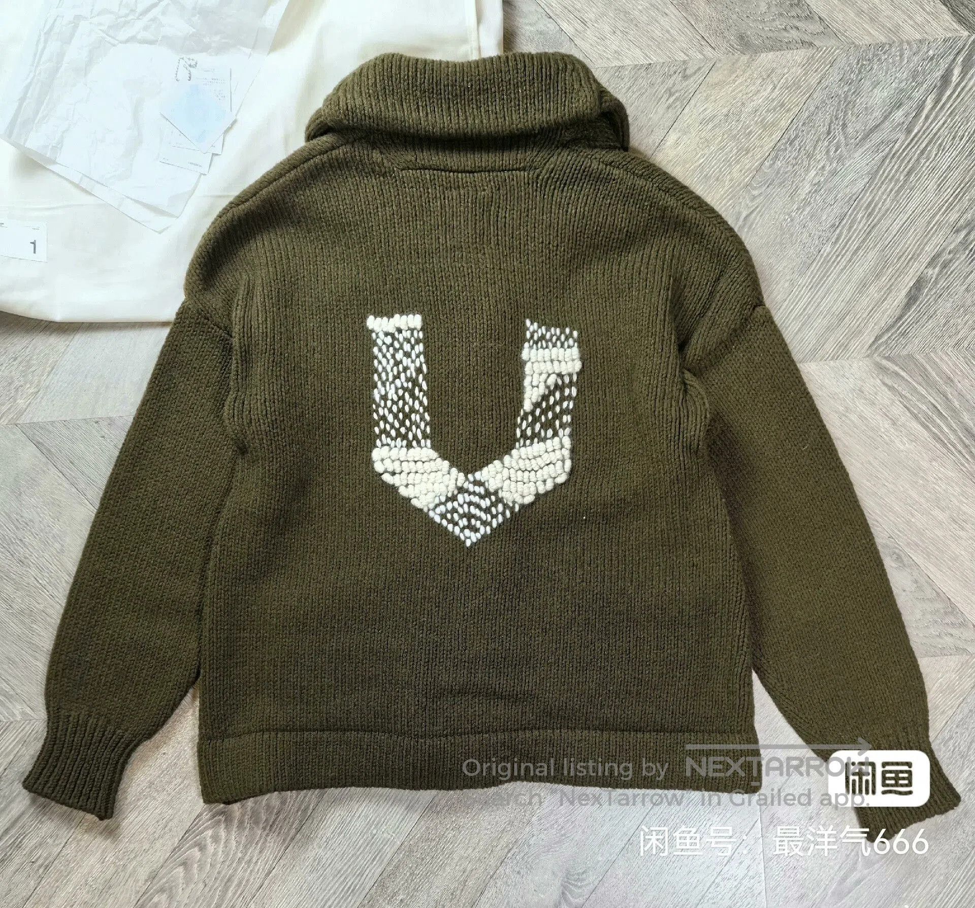 Visvim visvim cowichan knit cardigan with embroidery. Size US S / EU 44-46 / 1 - 1 Thumbnail