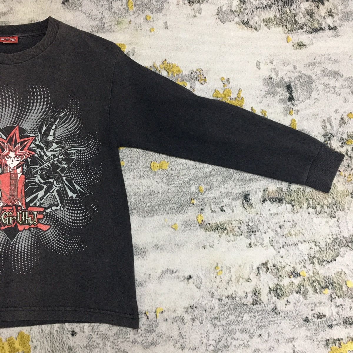 Anime Vintage Yu Gi Oh Faded Long Sleeve (kid) Size US XXS / EU 40 - 3 Thumbnail