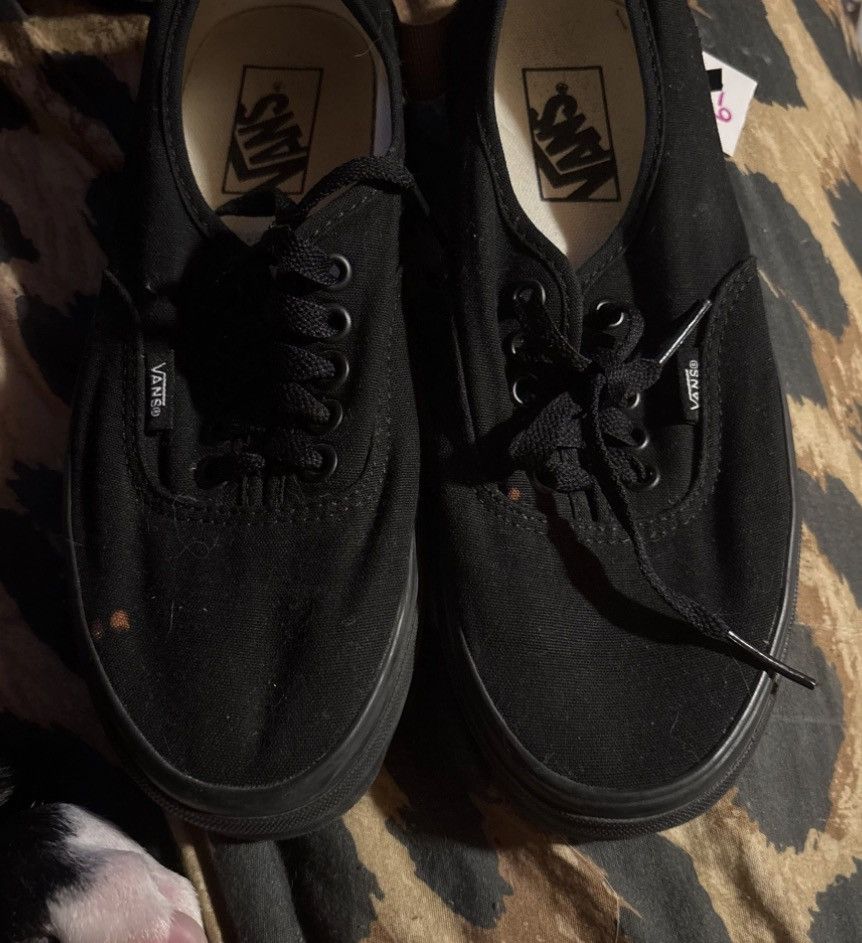 Vans Vans Classic Authentic In Black Black For Women Size US 8 / IT 38 - 4 Thumbnail