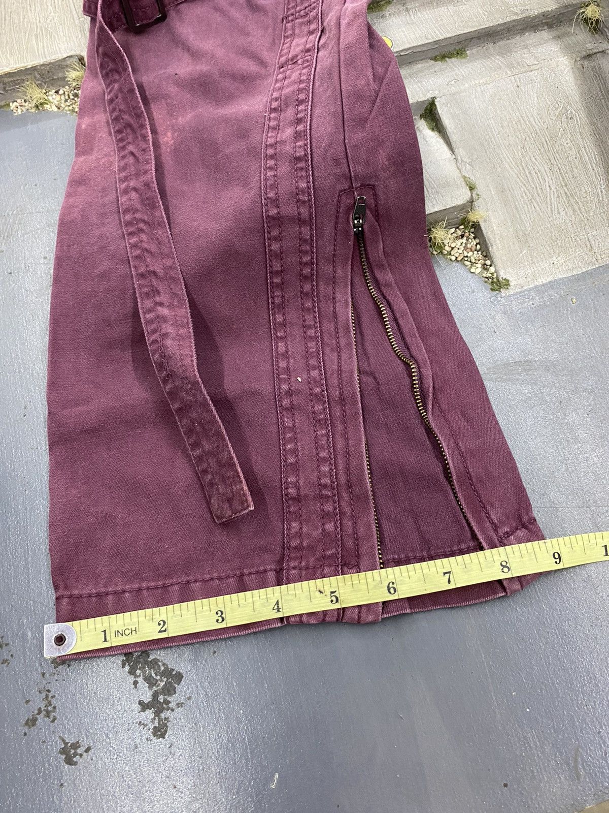 If Six Was Nine × Le Grande Bleu (L.G.B.) flared bondage pant purple japan undefined style Size US 29 - 14 Thumbnail