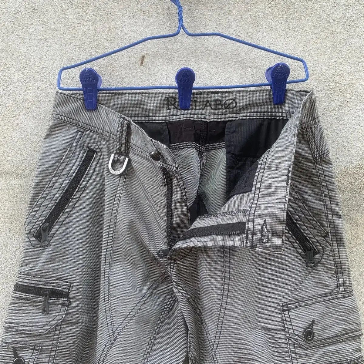 8 by YOOX RARE‼️MULTIPOCKET RIELABO JAPAN TROUSERS BIKERS CARGO PANTS Size US 32 / EU 48 - 9 Thumbnail