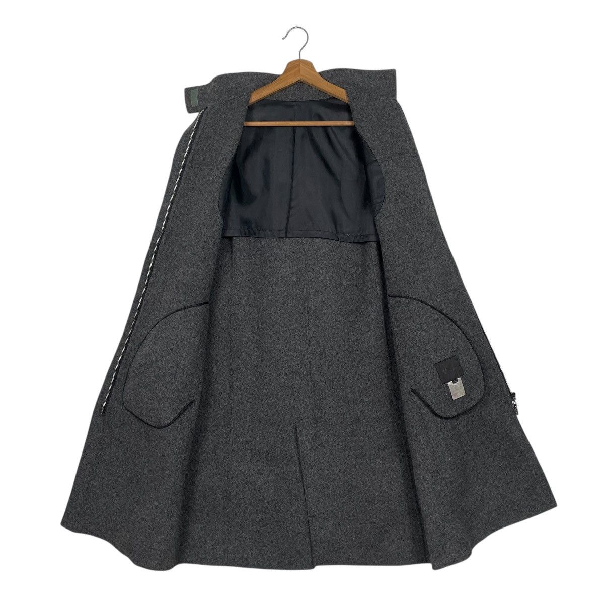 Japanese Brand KT Kiyoko Takase Zipper Coat Size M / US 6-8 / IT 42-44 - 12 Thumbnail