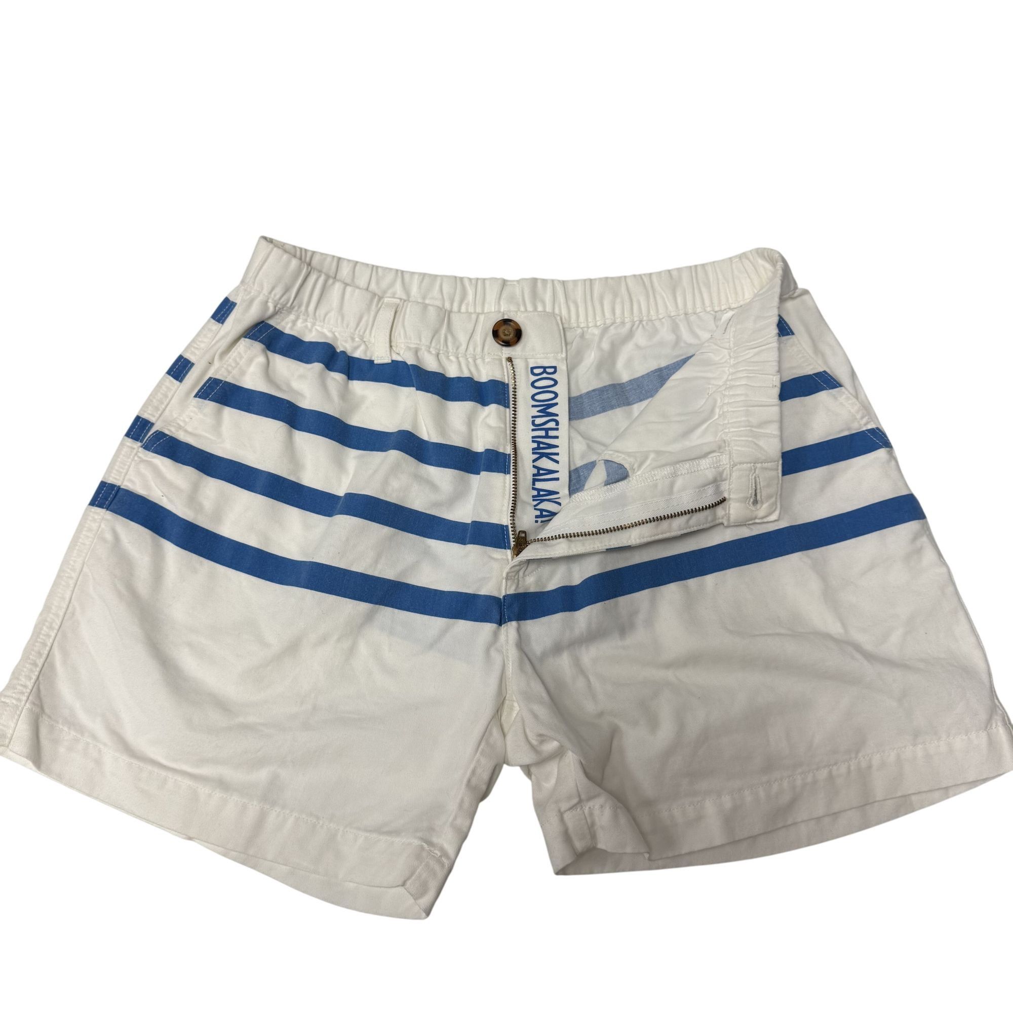 Chubbies Chubbies Stripe BOOMSHAKALAKA Sky's Out Thighs Out Shorts Size US 30 / EU 46 - 3 Thumbnail