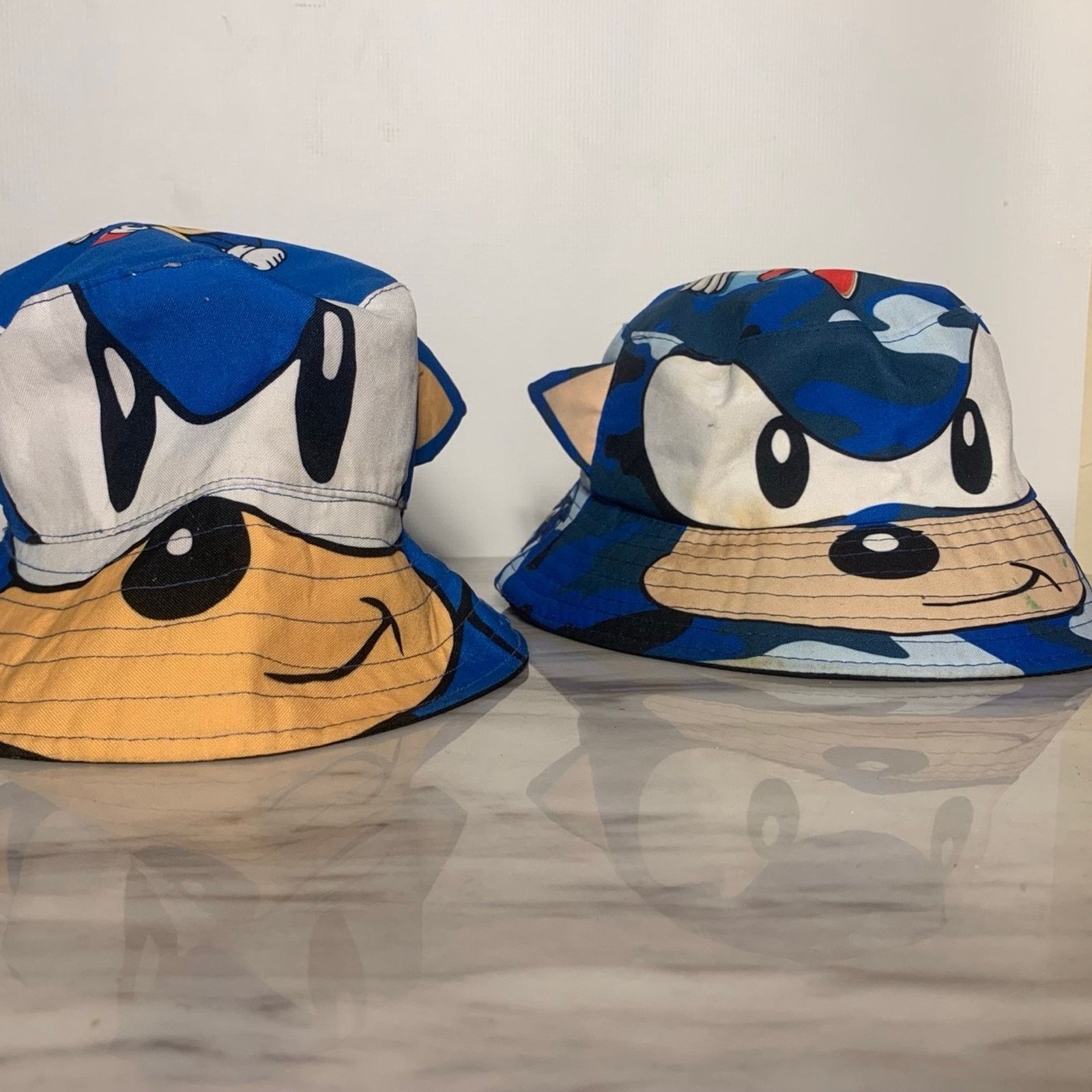 Sonic Lab 2 Sonic The Hedgehog Fisherman Hat Outdoor Sun Bucket Hats ...
