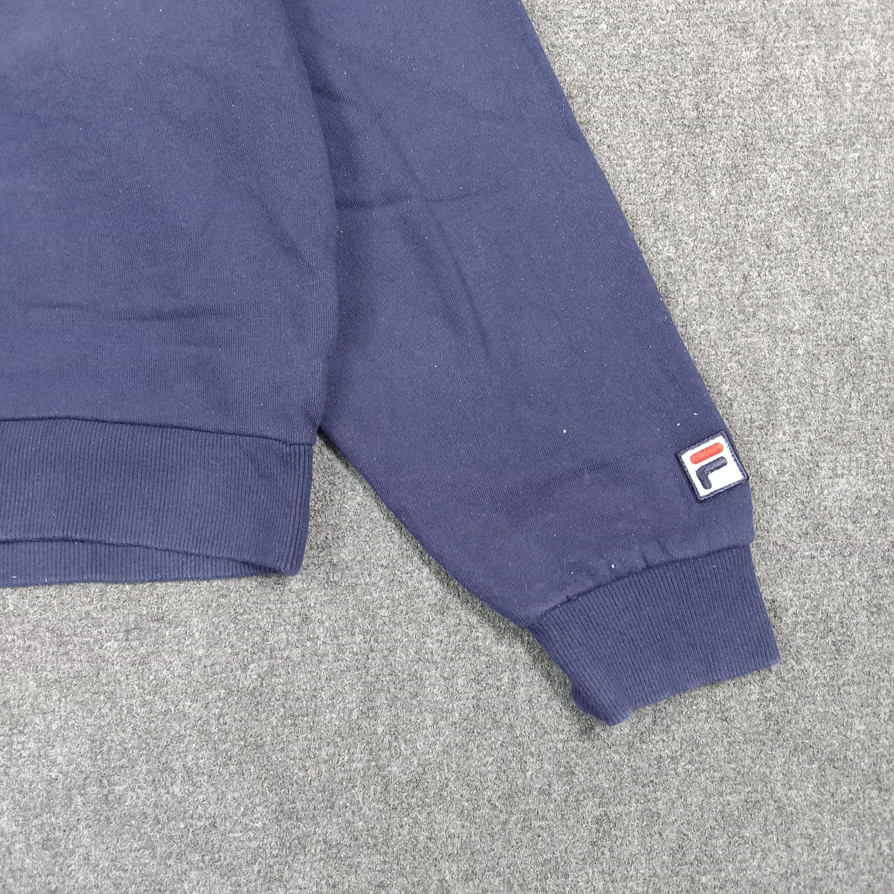 Fila FILA Sports Crop Top Sweatshirt C282N3 Size M / US 6-8 / IT 42-44 - 4 Thumbnail