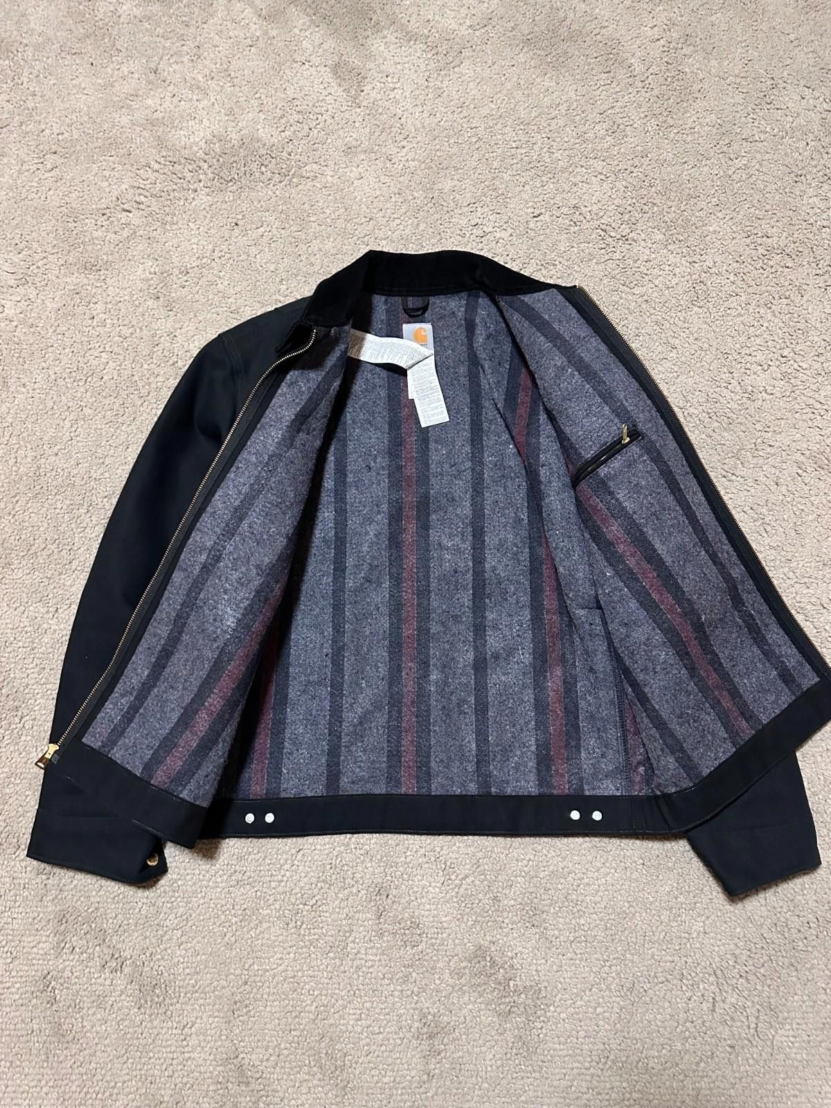 Carhartt Vintage Carhartt Detroit Jacket Black Sz L Size US L / EU 52-54 / 3 - 4 Thumbnail