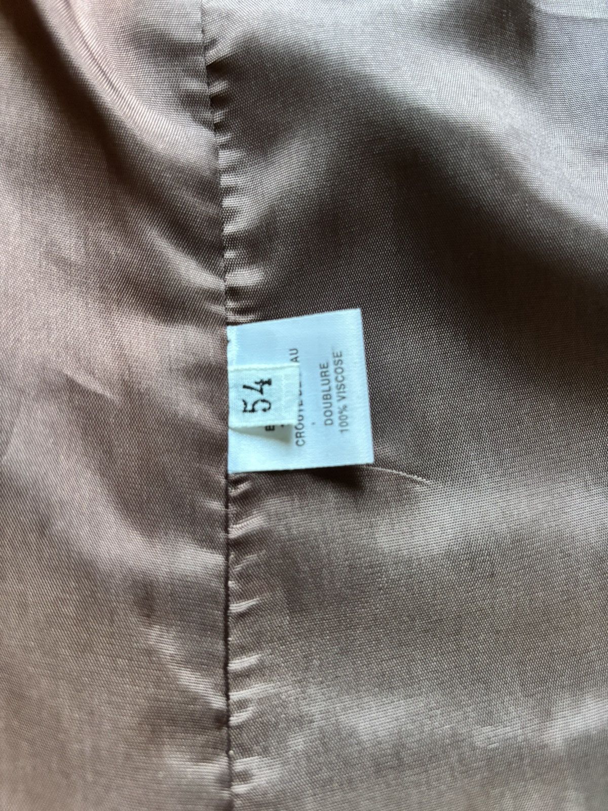 Yves Saint Laurent Yves Saint Laurent leather waistcoat Size 54L - 5 Thumbnail