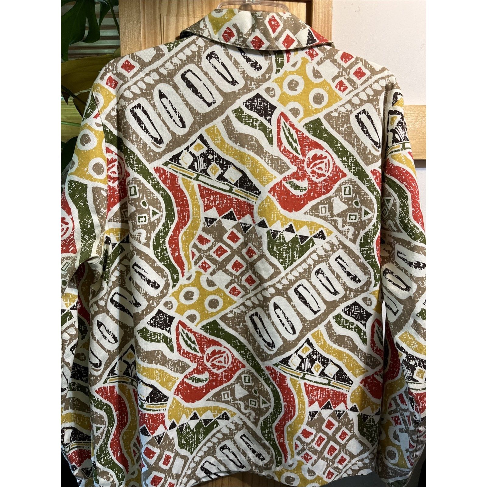 Other Vintage 90s Breckenridge Shirt Jacket XL Boho Artsy Hippie Size XL / US 12-14 / IT 48-50 - 6 Thumbnail
