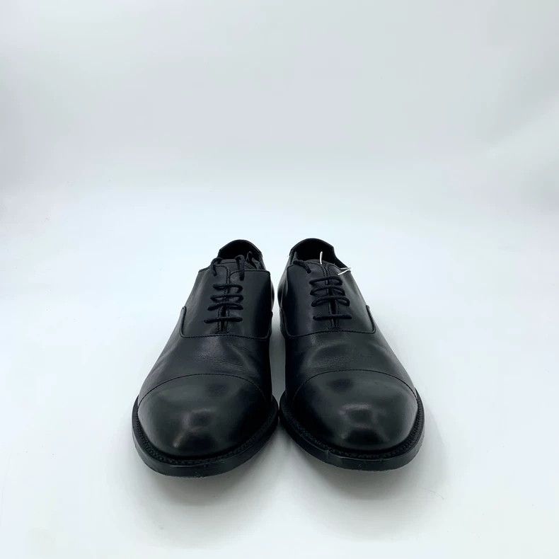 Prada Prada Suze 40.5 Black three-joint lace-up leather shoes siz Size US 7.5 / EU 40-41 - 3 Thumbnail