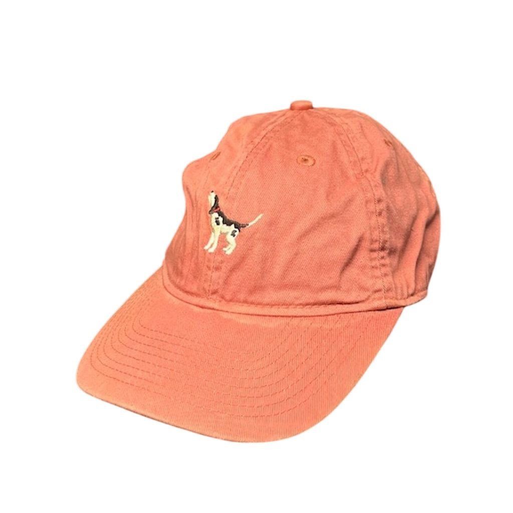 Southern Marsh Southern Fried Cotton Coral Dog Embroidered Hat Adjustable Size ONE SIZE - 1 Thumbnail