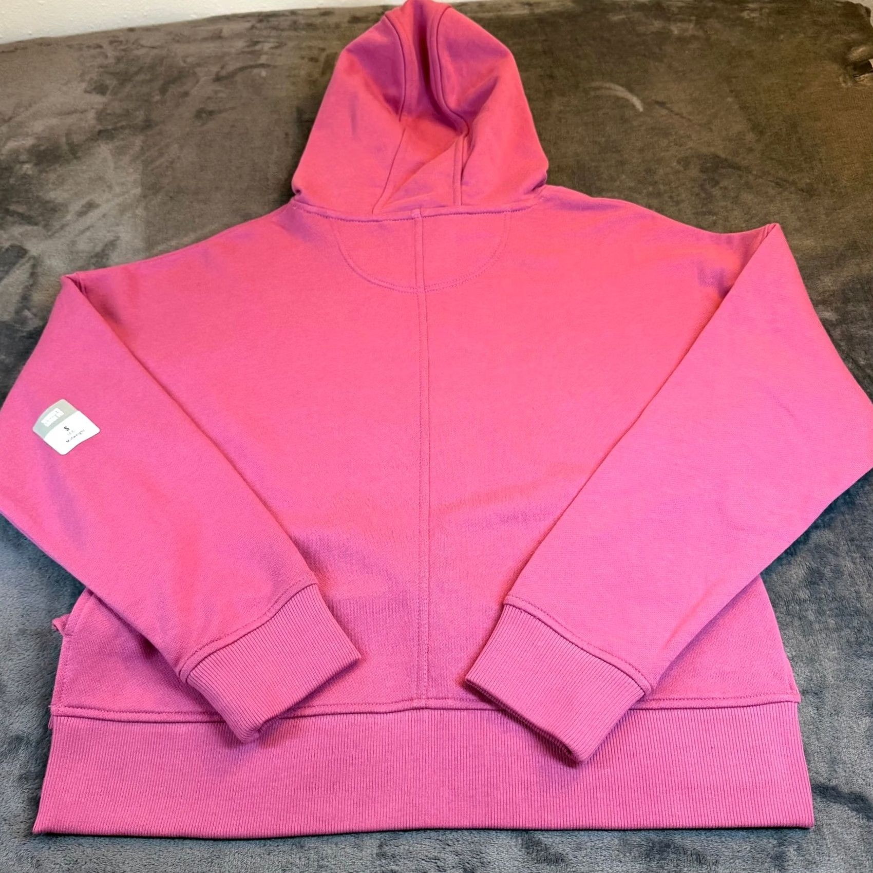 Carhartt VINTAGE Carhartt Hoodie Shirt Pink Womens S Pullover Hooded Graphic Logo Pockets Fall - Size S / US 4 / IT 40 - 4 Thumbnail