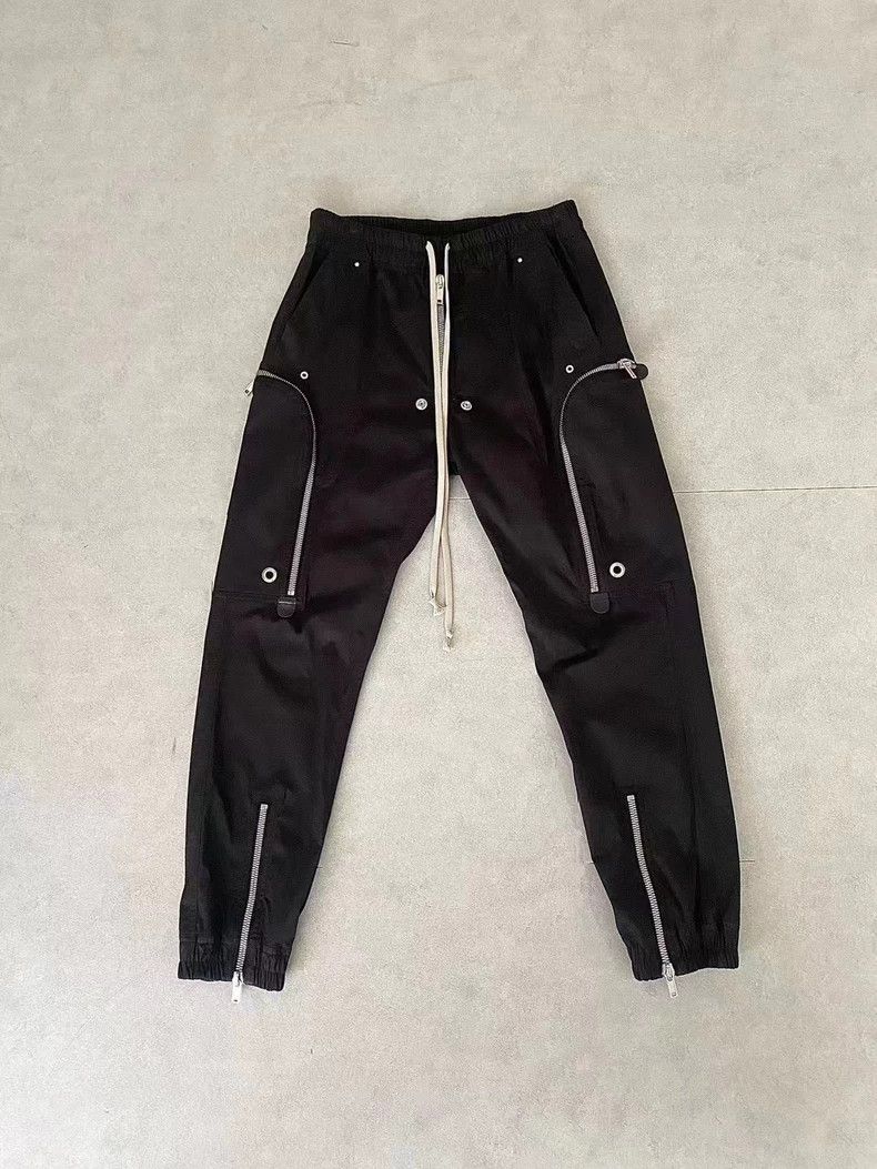 Rick Owens rick owens size US 50 Main line five zippers pants 2505-Ne Size US 34 / EU 50 - 1 Thumbnail
