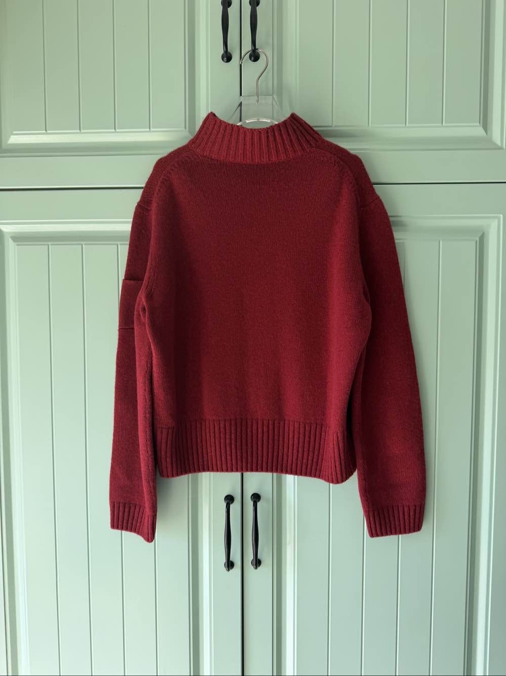 Loro Piana Loro Piana 100% Cashmere Elbow Patch Sweater Size 42 Size M / US 6-8 / IT 42-44 - 1 Thumbnail