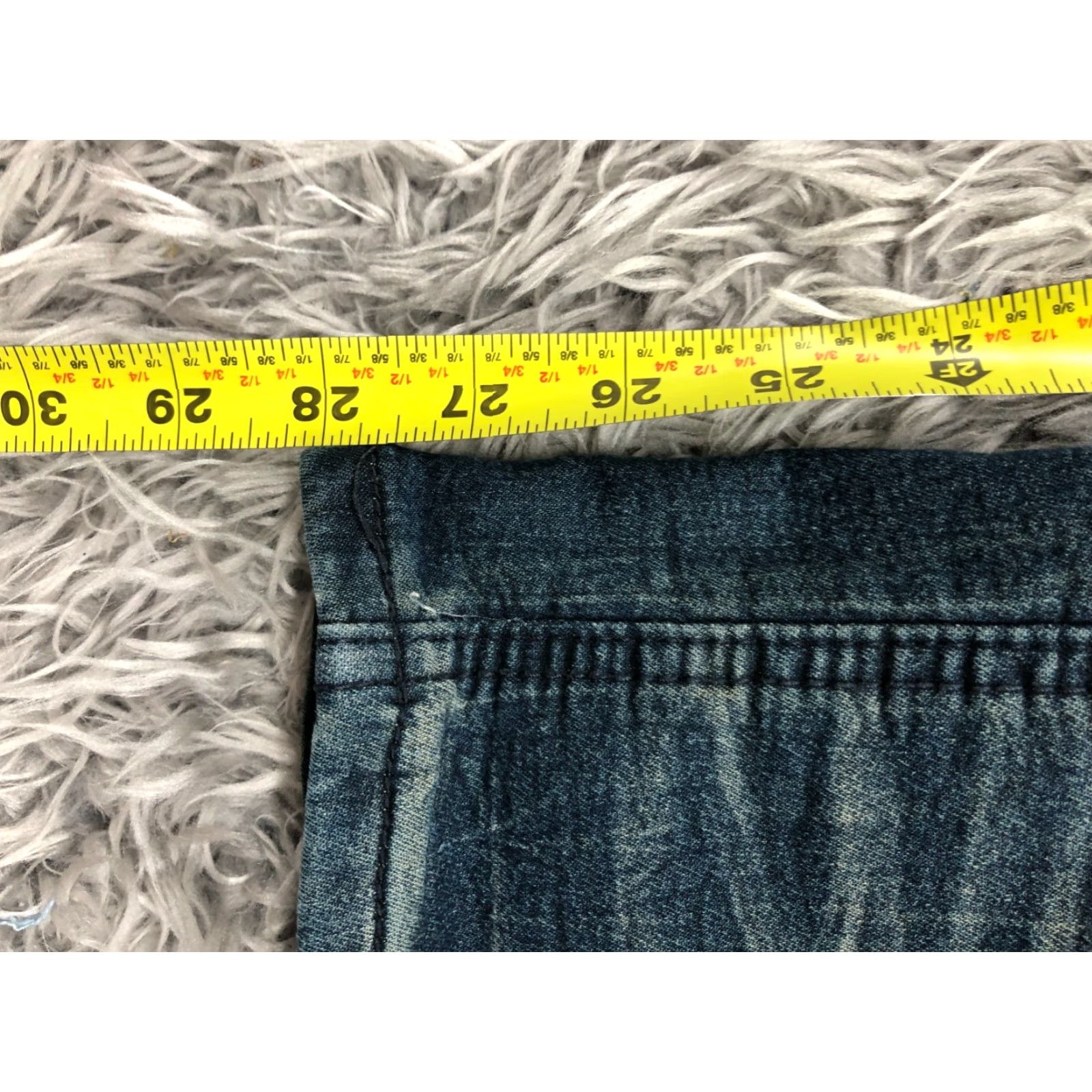 Vintage Vintage Genes Black Jeans Skinny Mens 28x30 Mid Wash Blue Size 28 Cotton Blend Denim 5-Pocket Size US 28 / EU 44 - 3 Thumbnail
