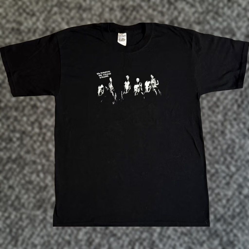 Gildan VINTAGE The Immortal Lee County Killers T Shirt L Black 2001 Punk Rock Blues Gildan Men Short Sleeve Crew Neck Graphic Print Size US L / EU 52-54 / 3 - 1 Thumbnail
