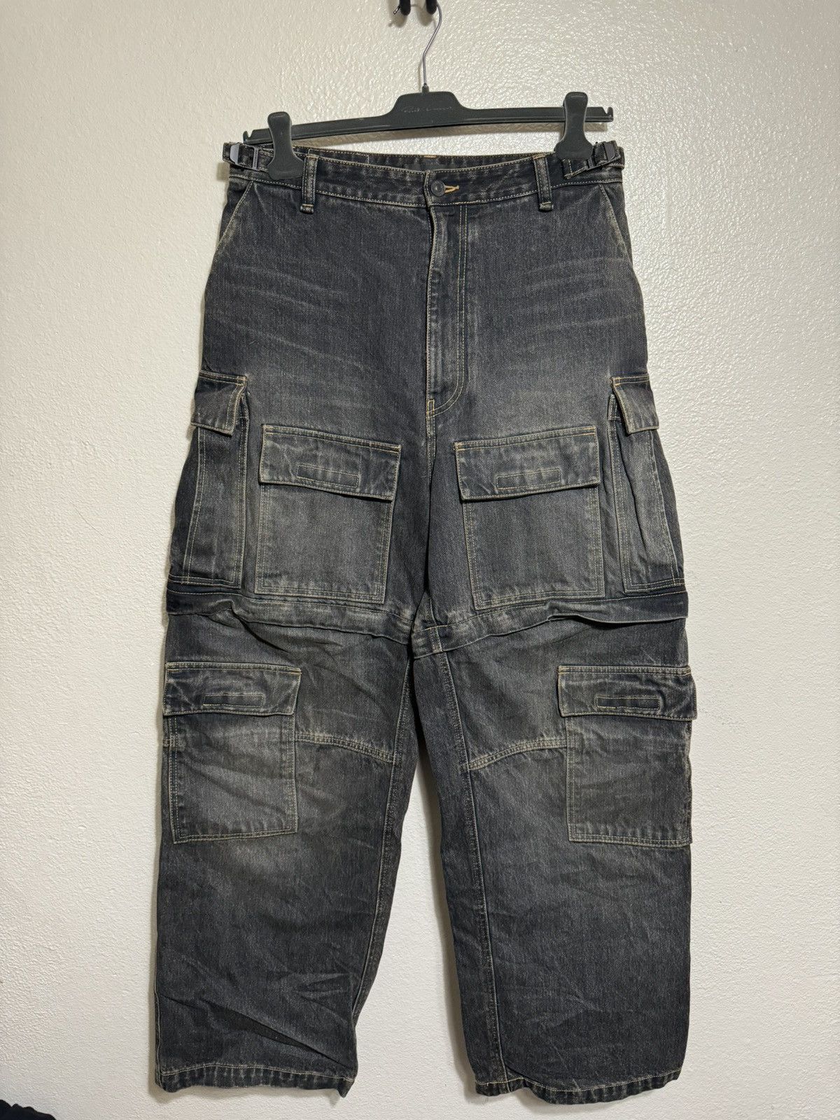 Balenciaga SS24 Balenciaga Japanese Denim Cargo Pants | Grailed Balenciaga SS24 Balenciaga Japanese Denim Cargo Pants | Grailed