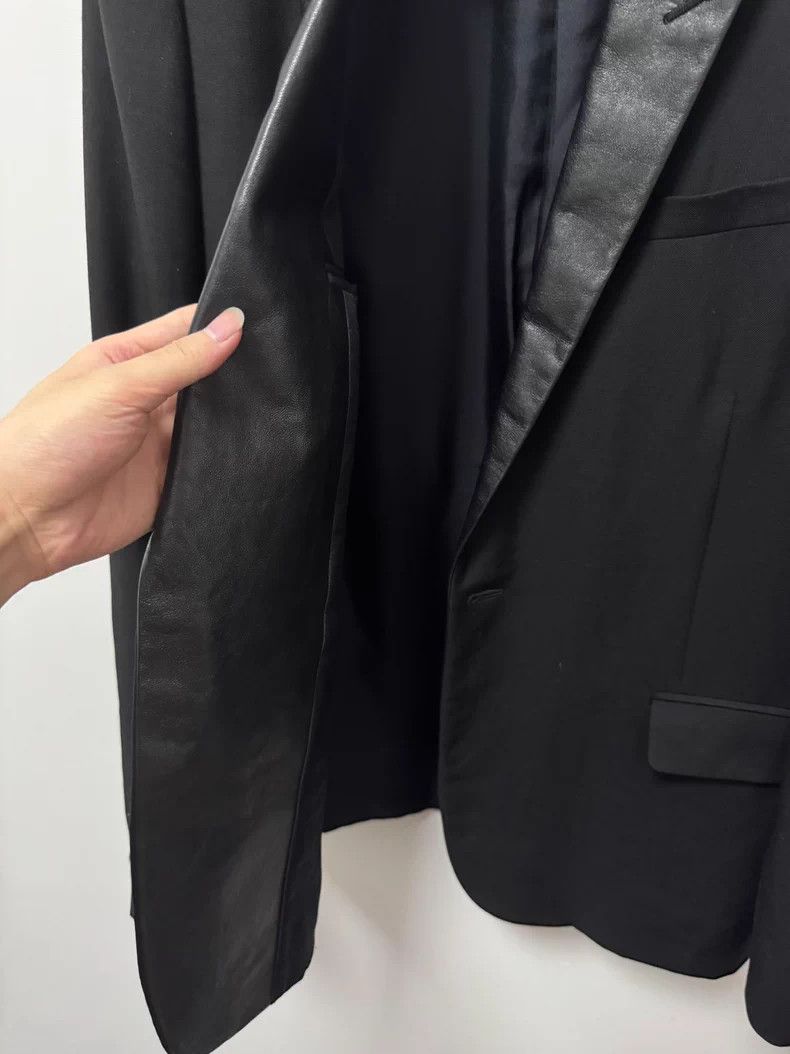Saint Laurent Paris Saint Laurent Paris 14ss sheepskin collar gun lapel smoking Size 52R - 4 Thumbnail