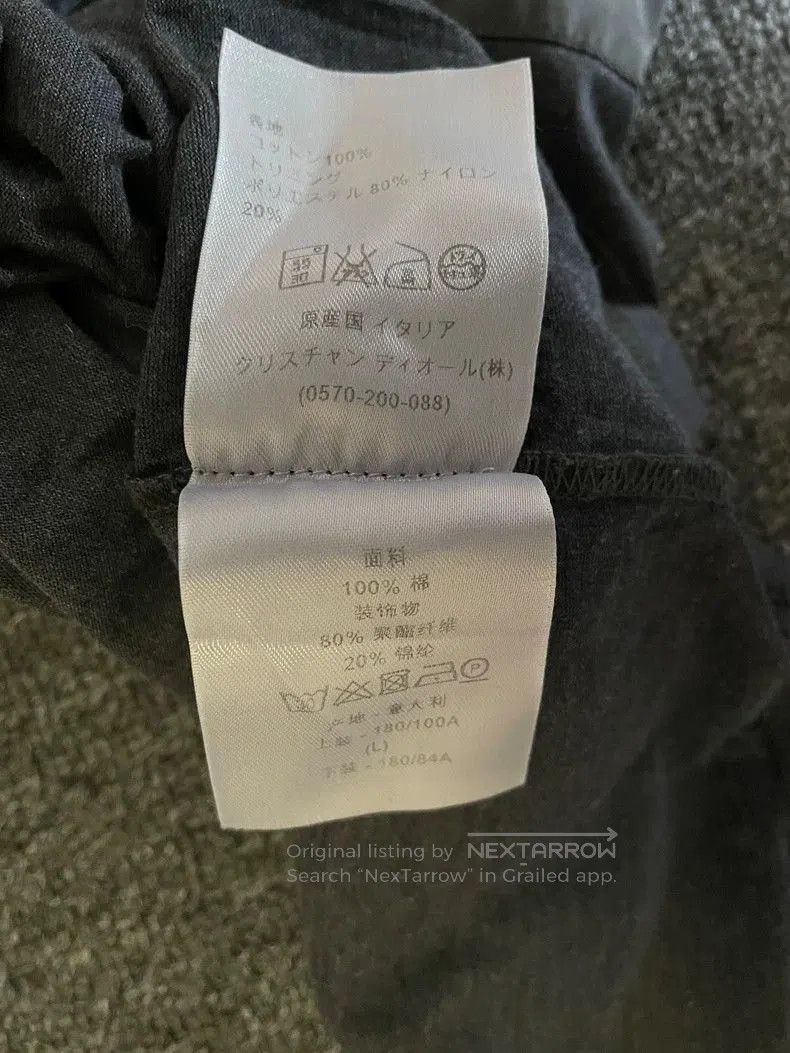 Dior Dior Gray Short Sleeve Polo Shirt. Size US M / EU 48-50 / 2 - 8 Thumbnail