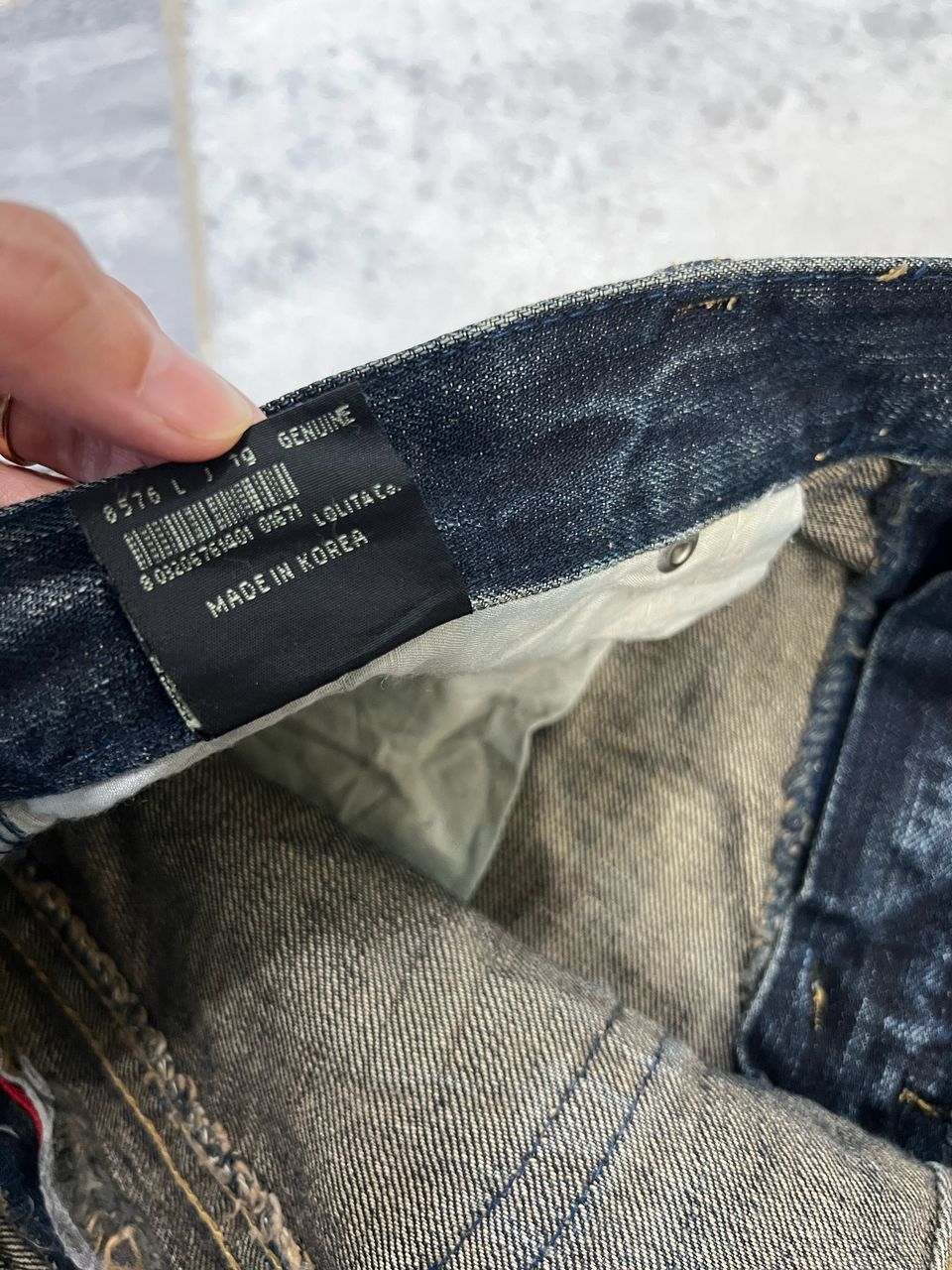 Japanese Brand Yoshitomo Nara Lolita Distressed Jeans Size US 35 - 13 Thumbnail