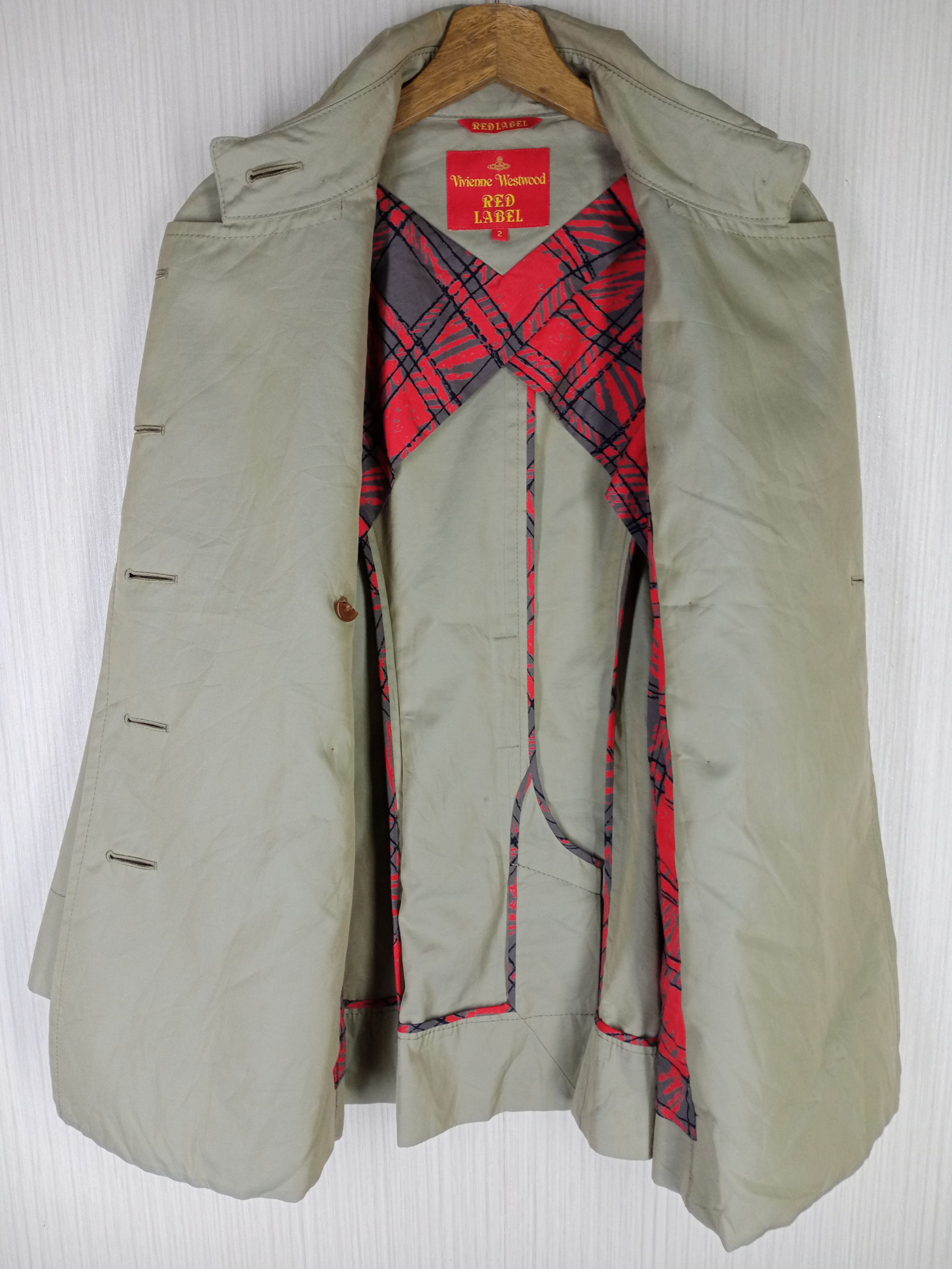 Vivienne Westwood Vintage Vivienne Westwood Red Label Double Breasted Coat Size XS / US 0-2 / IT 36-38 - 12 Thumbnail
