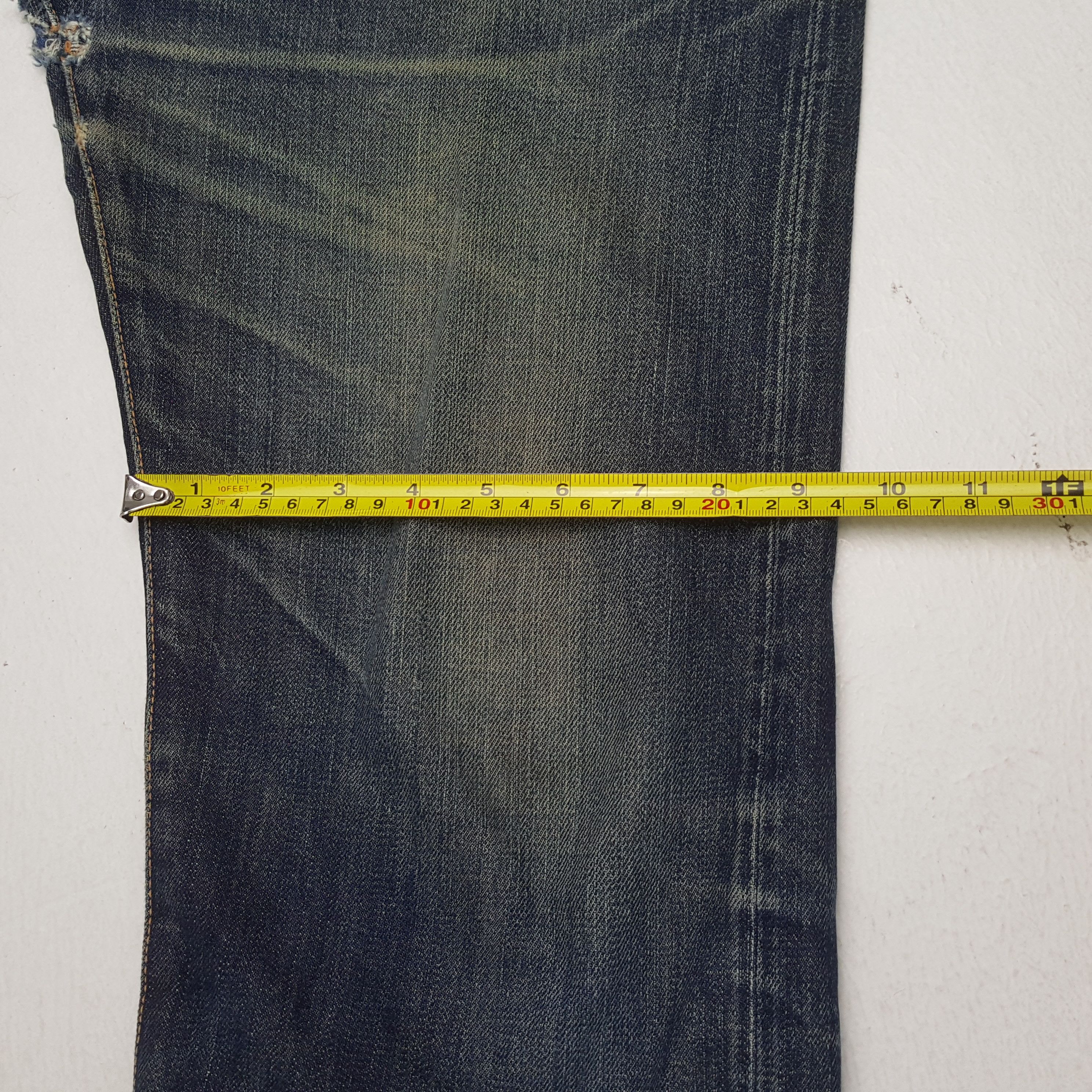 Vintage EVISU Japanese Brand Streetwear Custom Daicock Jeans Size US 29 - 10 Thumbnail