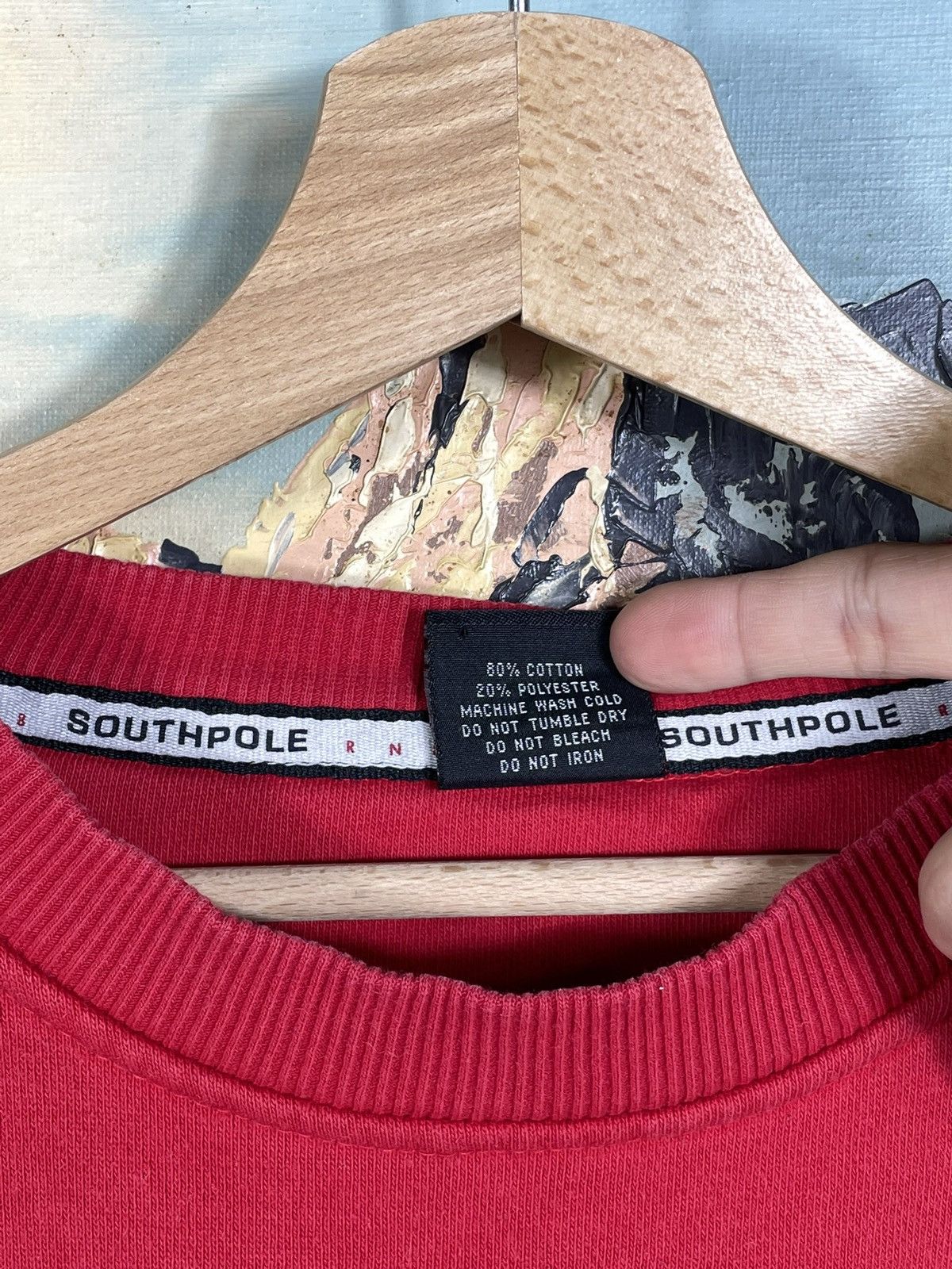 Southpole × Vintage Southpole Vintage Y2k Oversize Baggy Sweatshirt Crewneck Size US L / EU 52-54 / 3 - 8 Thumbnail