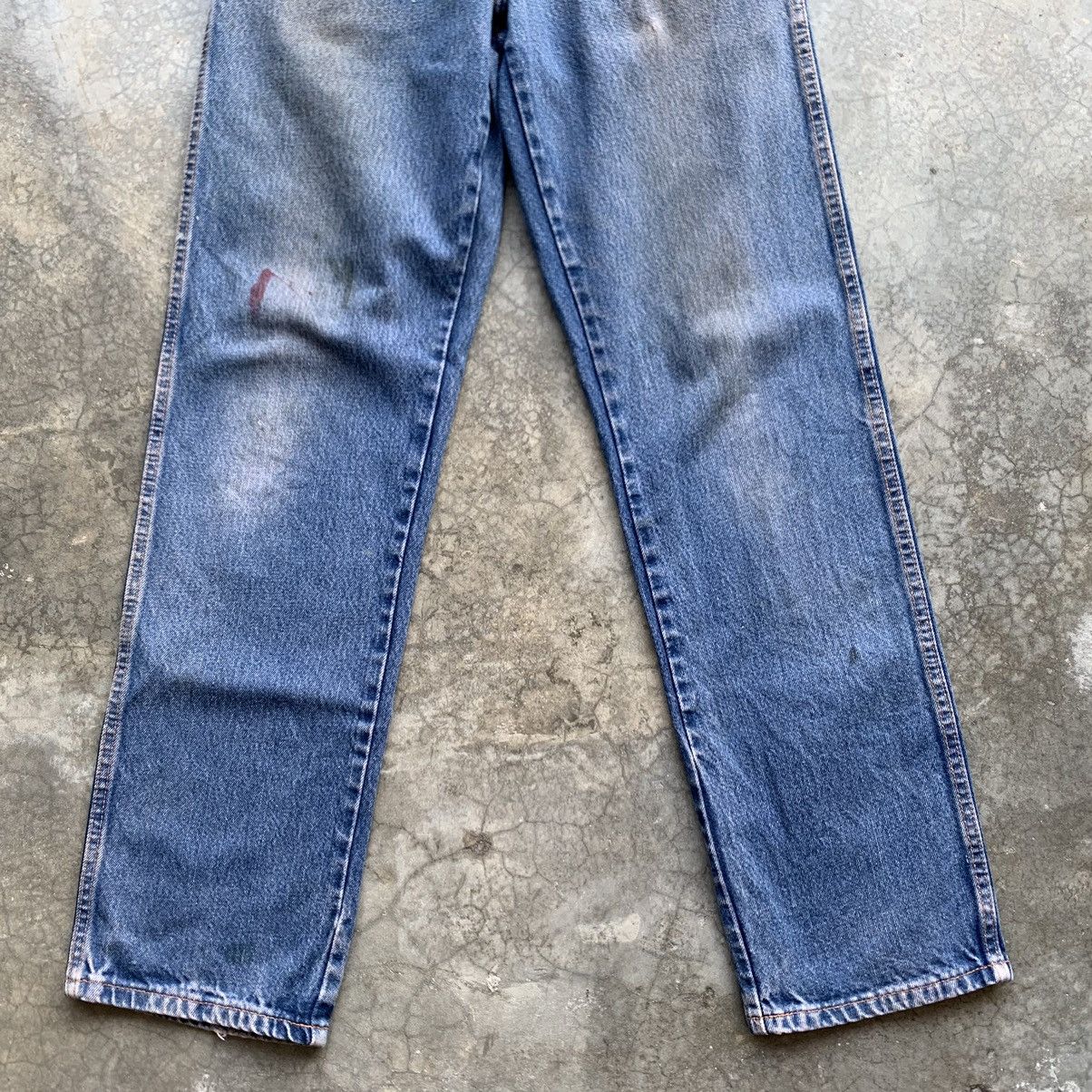 Dickies Vintage Dickies Dirty Denim Jeans Size 33x34 Size US 33 - 4 Thumbnail
