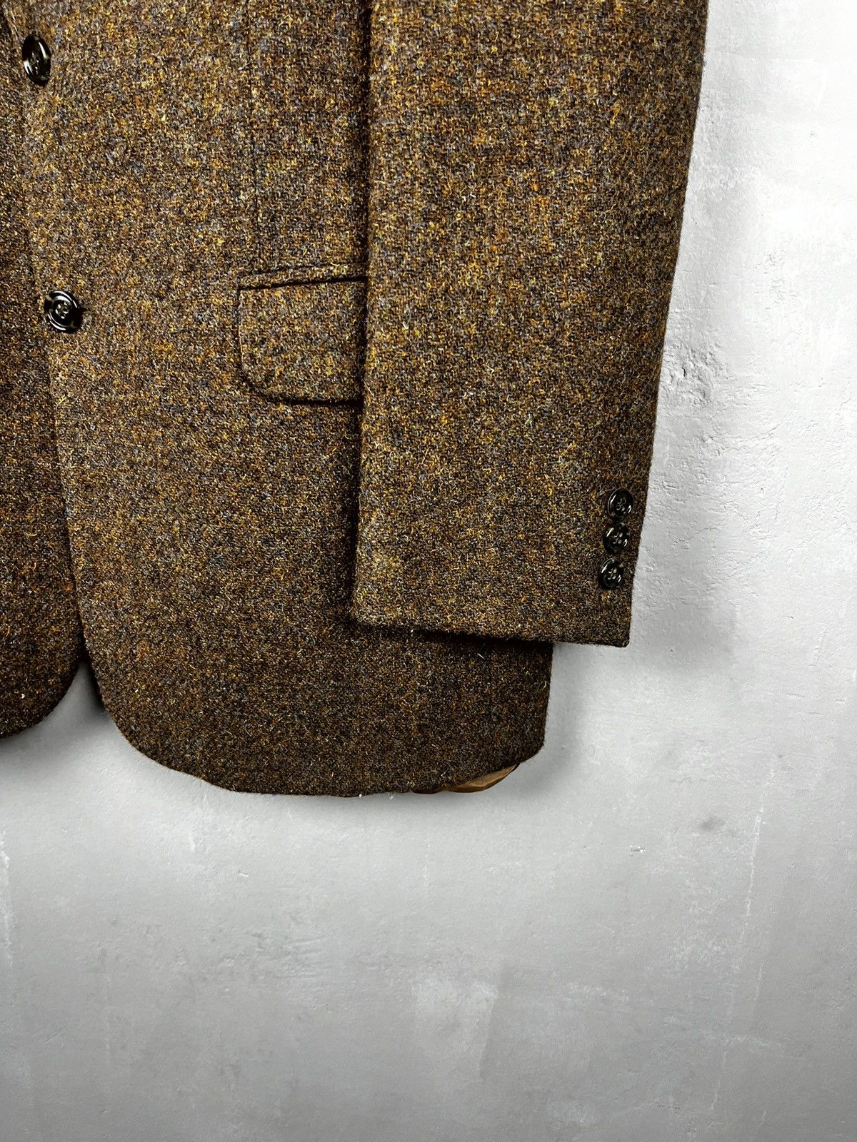 Harris Tweed × Vintage Harris Tweed wool blaze jacket Size 48R - 2 Thumbnail
