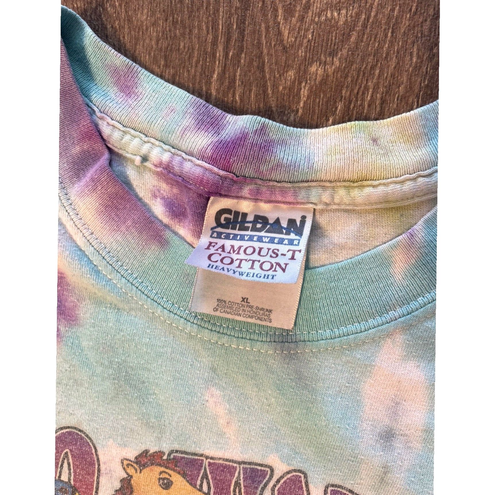 Gildan VINTAGE Zoo Wanna Donate Blood Tie Dye Animal Nature T-Shirt XL Hippie Mens XL Tie-dye Nature Hippie Zoo Wanna Donate Blood Shirts Size US XL / EU 56 / 4 - 4 Thumbnail