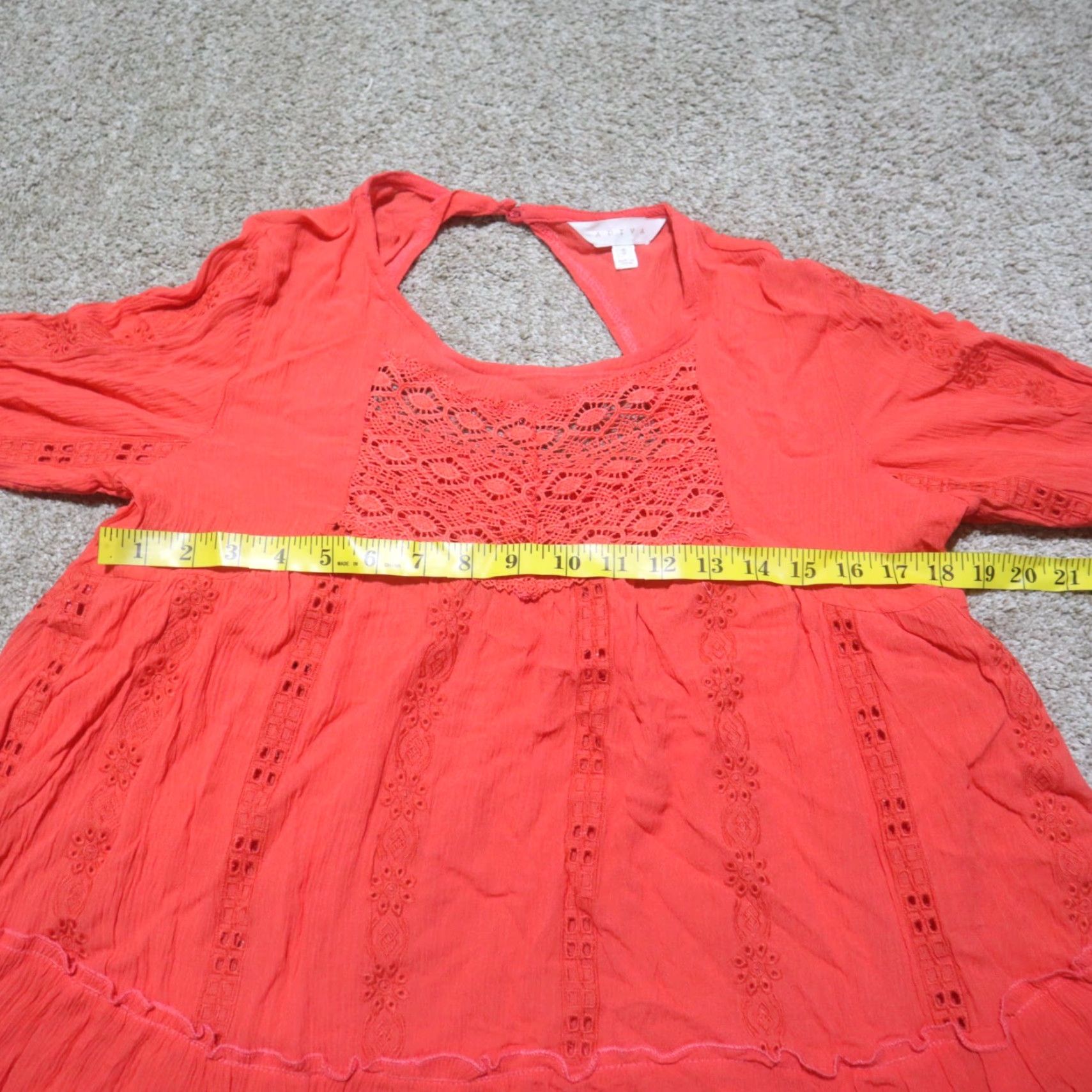 Pinko Adiva Shirt Pink Lace Long Sleeve Top Adult S Small Womens Pink Floral Rayon Blend Lace Accents Ruffle 90s Size S / US 4 / IT 40 - 3 Thumbnail