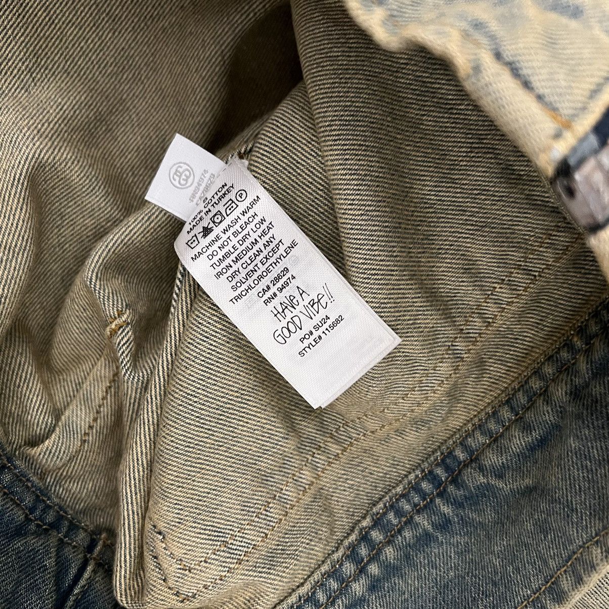 Stussy Stüssy Denim Jacket Size US S / EU 44-46 / 1 - 5 Thumbnail