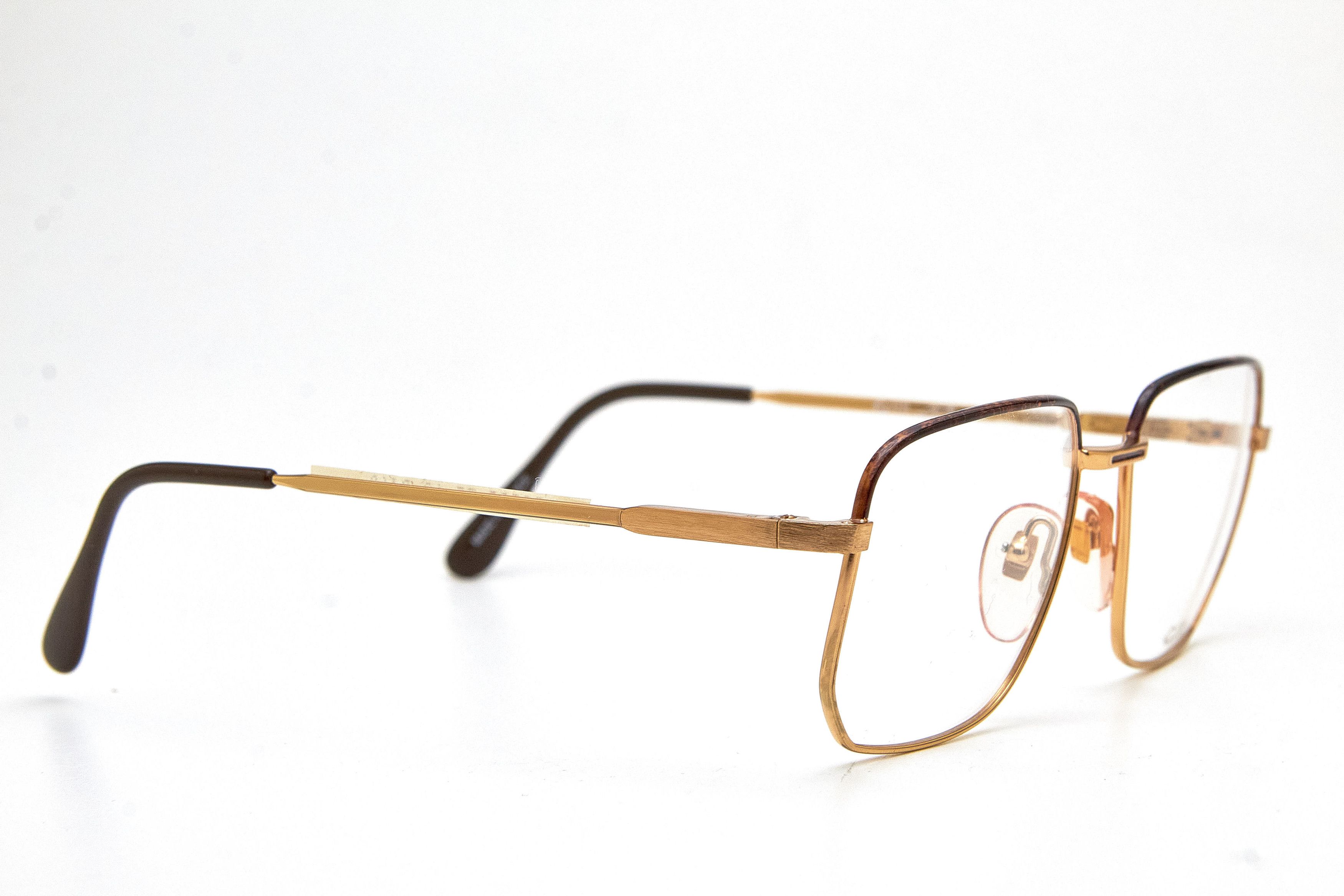 Vintage Old Money GRASSET Gold&Tortoise Rectangular Quiet Lux Specs Size ONE SIZE - 5 Thumbnail