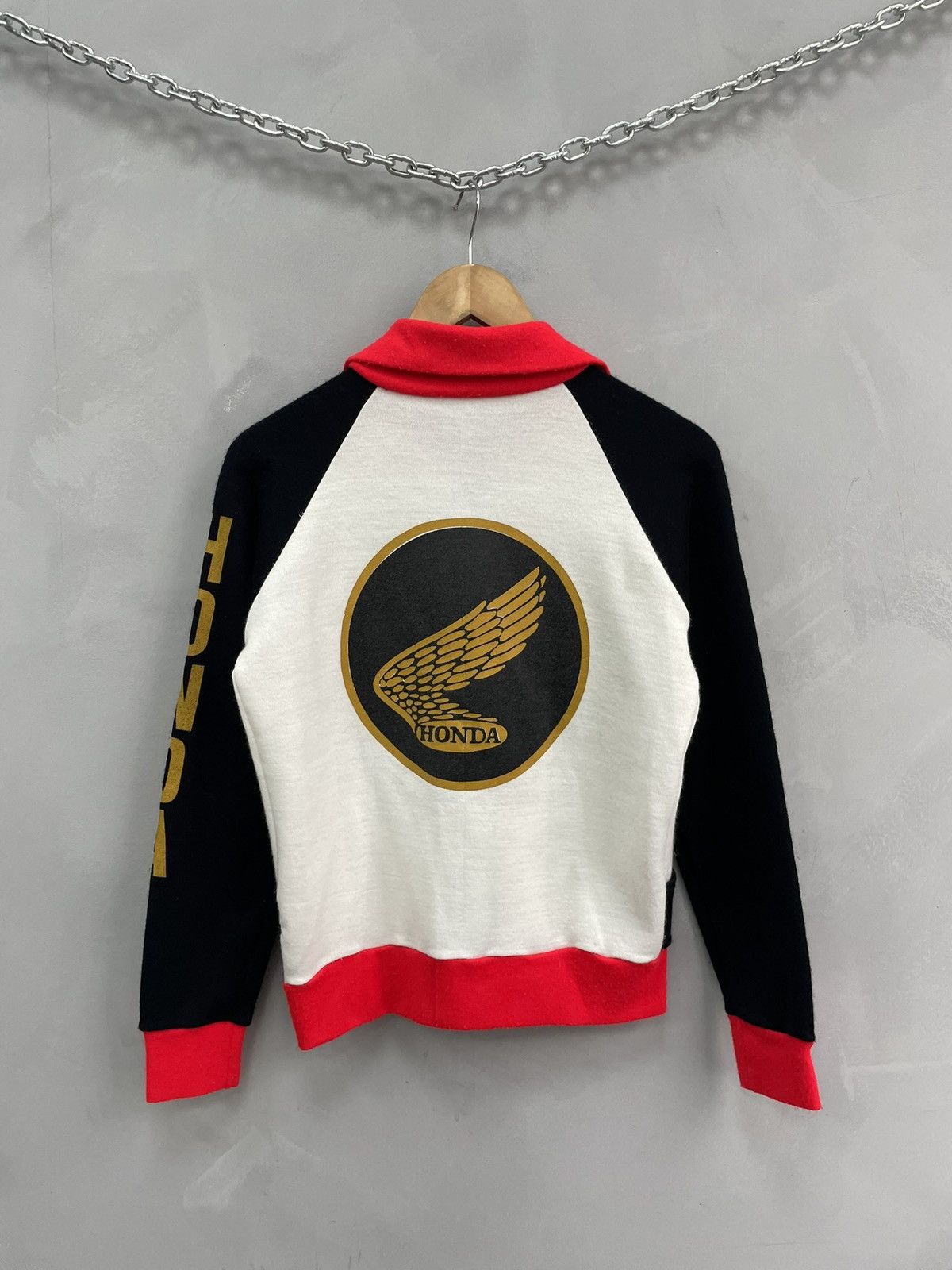 Honda Rare 90s zip turtle neck Honda retro hoodie y2k Size US S / EU 44-46 / 1 - 5 Thumbnail