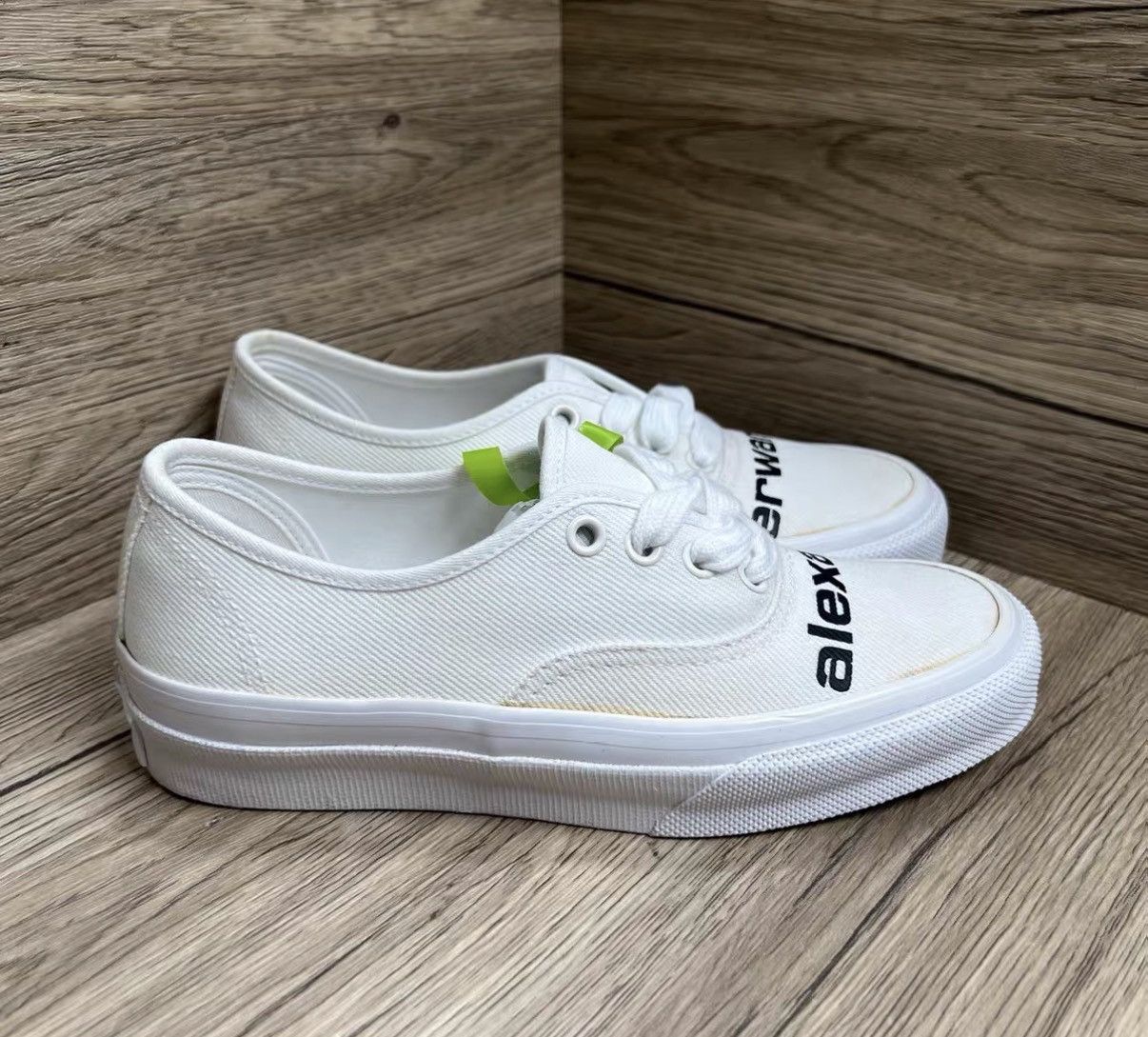 Alexander Wang Alexander Wang Canvas White Sneakers J41 Size US 6 / IT 36 - 4 Thumbnail