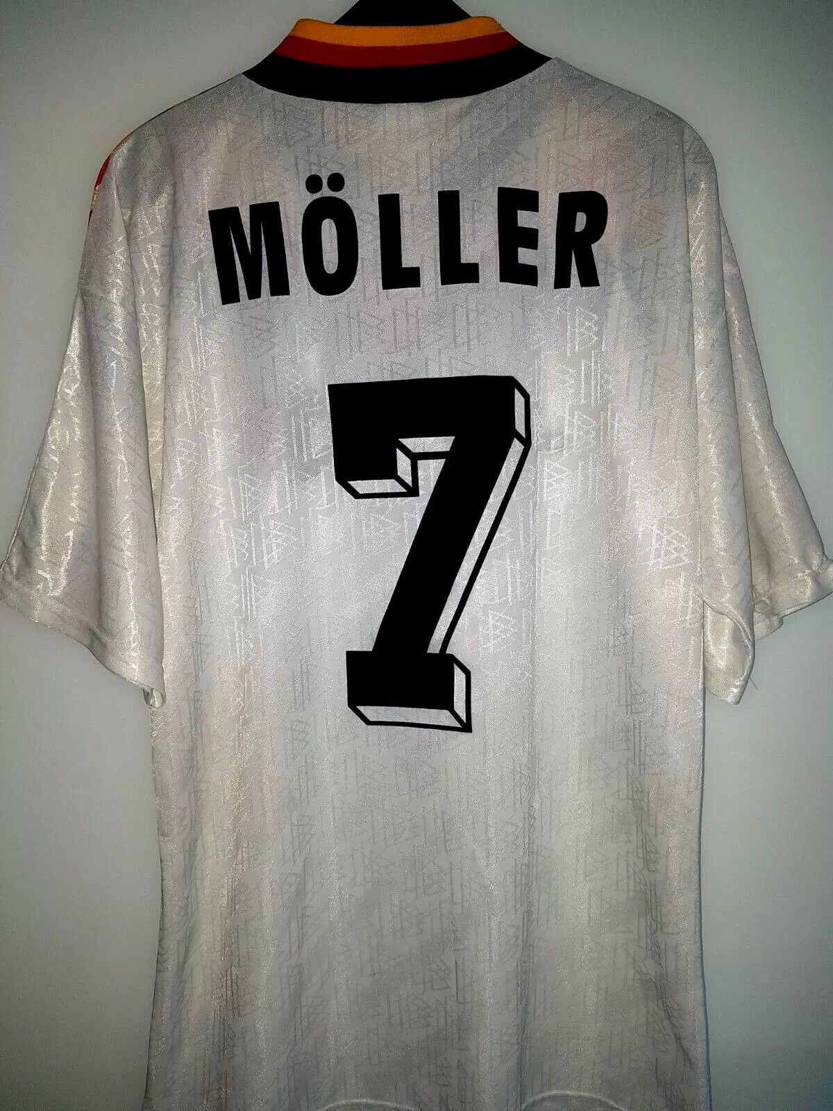 Other 1994 Germany #7 Andreas Moller Jersey Home Size US M / EU 48-50 / 2 - 2 Thumbnail