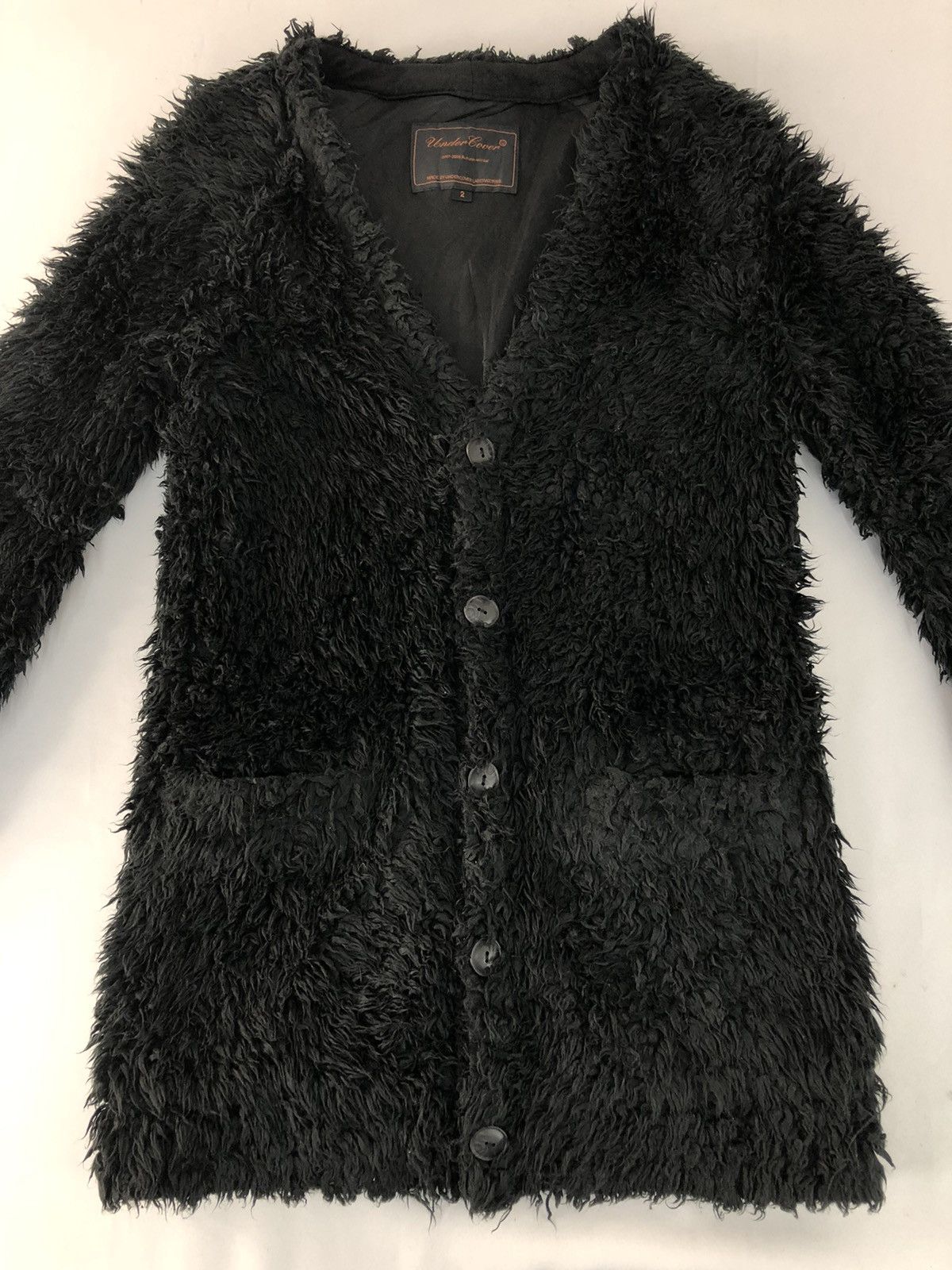 Undercover Vintage Undercover AW07-08 Fur Cardigan Rare Designer Size S / US 4 / IT 40 - 6 Thumbnail