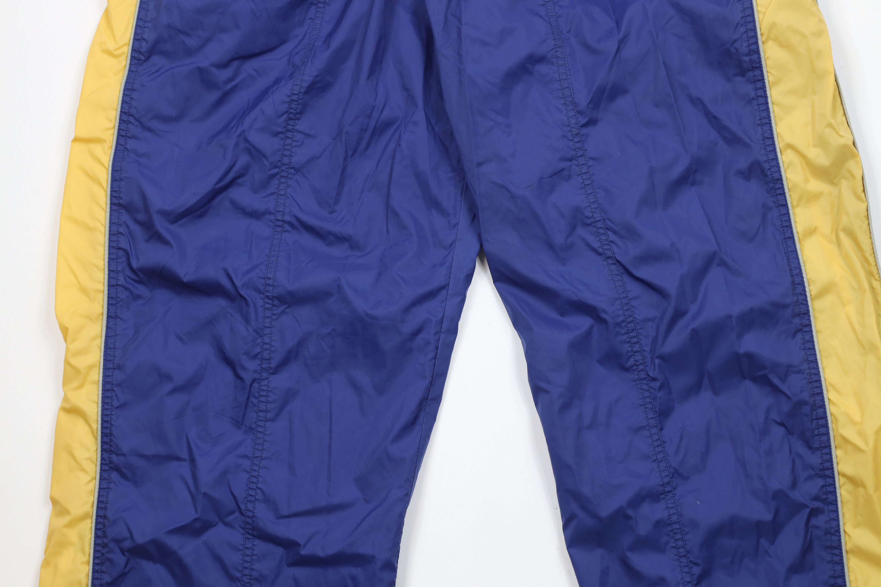 Nike × Vintage Vintage 90s Nike Swoosh Lined Wide Leg Windbreaker Pants Size US 40 / EU 56 - 3 Thumbnail