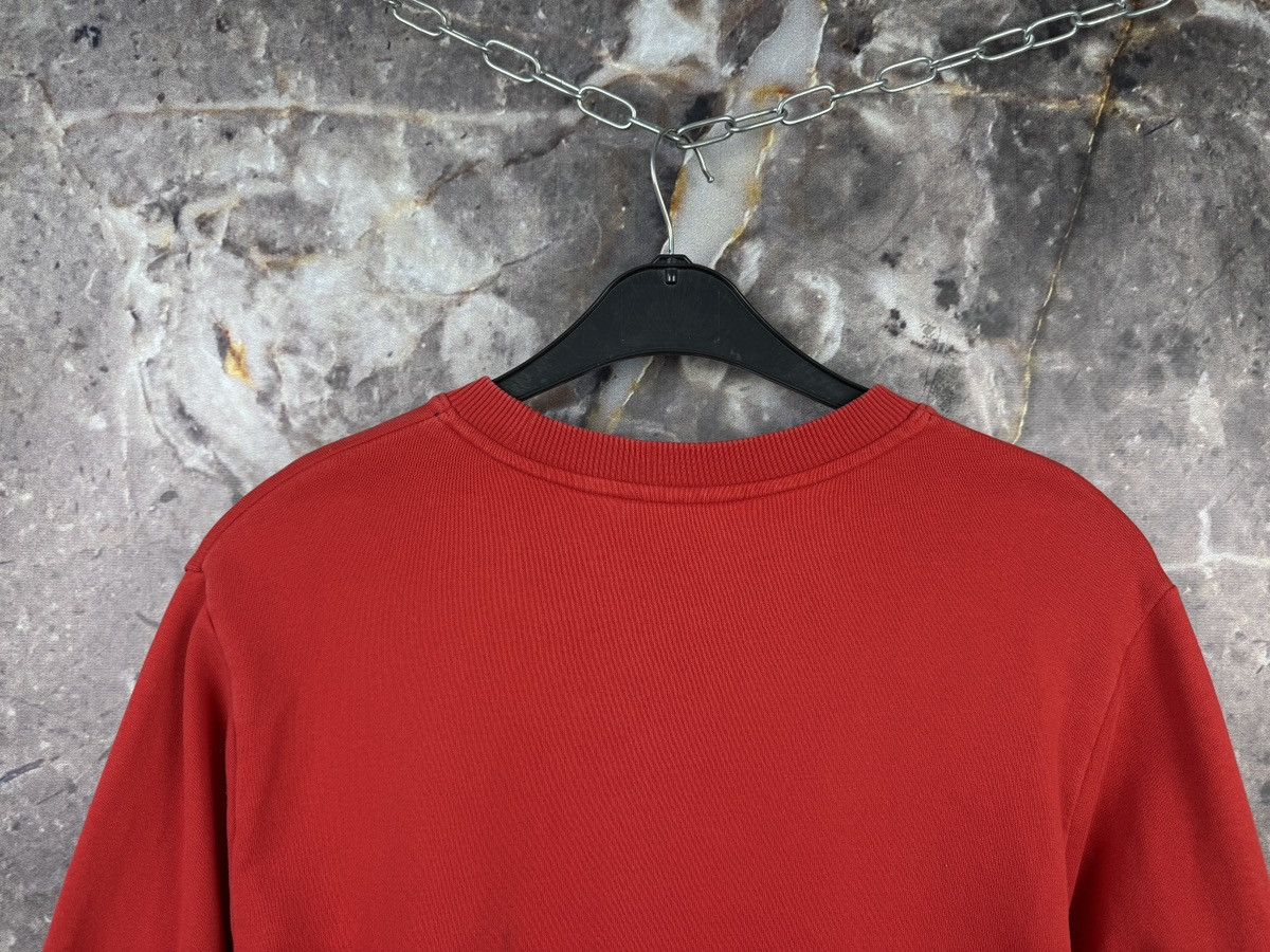 Calvin Klein Calvin Klein Red Crewneck Sweatshirt Embroidered Logo Size US L / EU 52-54 / 3 - 10 Thumbnail