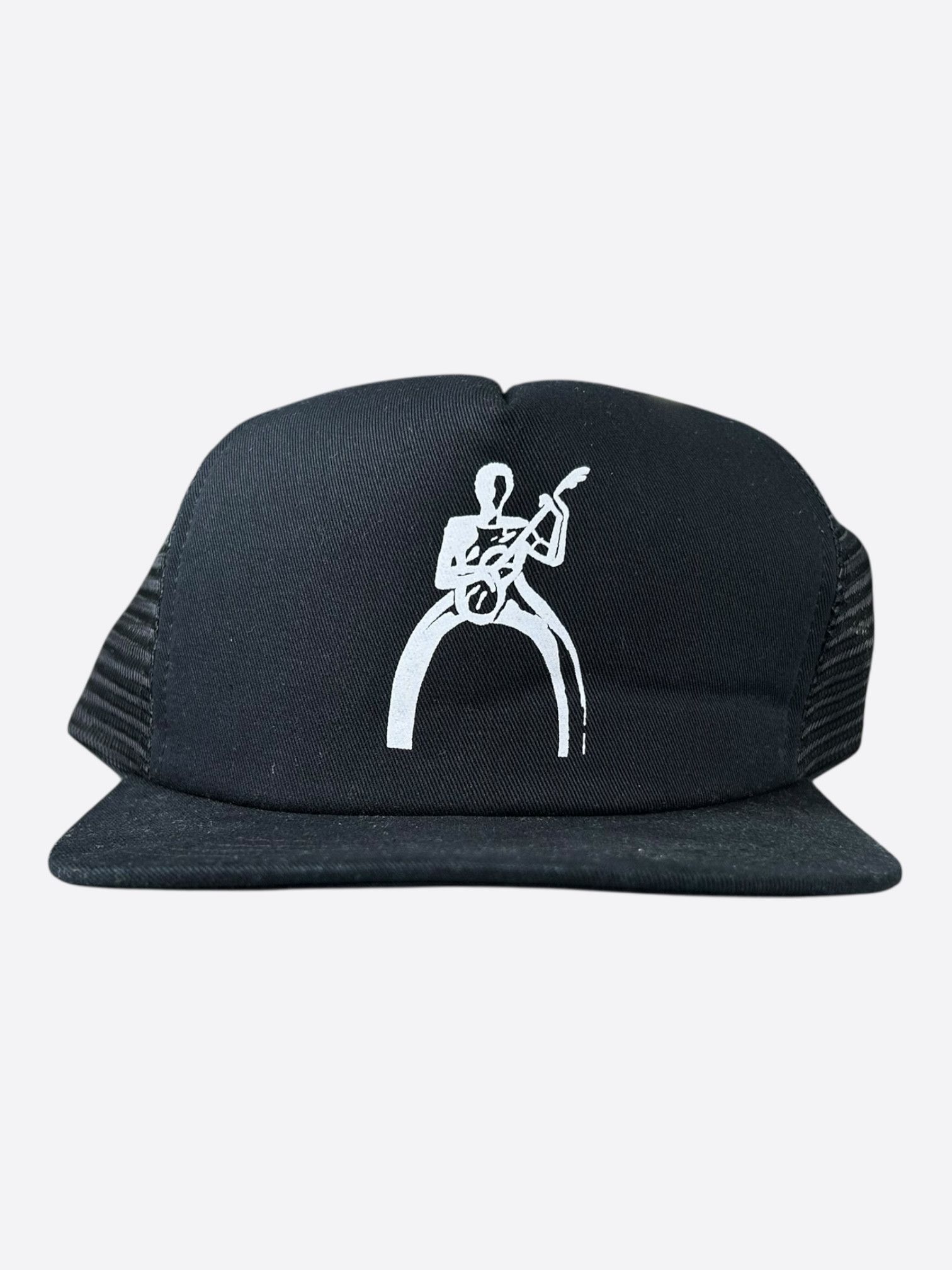 Chrome Hearts Chrome Hearts Black & White Sex Pistols Trucker Hat Size ONE SIZE - 1 Thumbnail