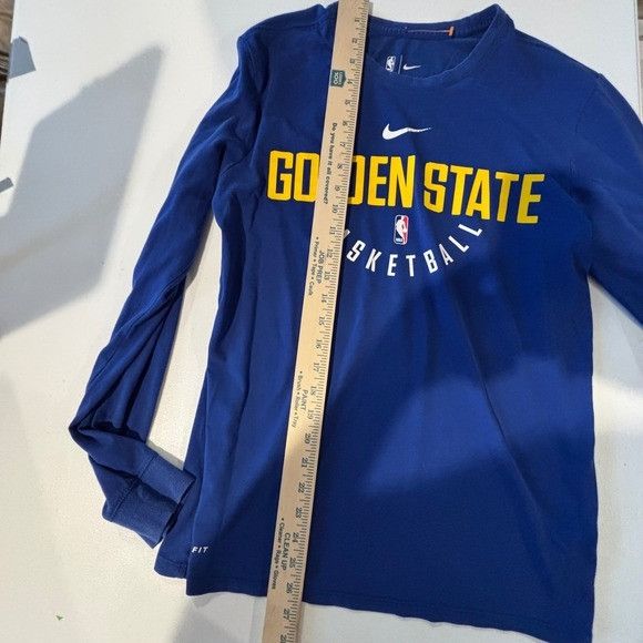 Nike Nike Golden State Warriors Basketball Long Sleeve‎ Shirt Men Size US M / EU 48-50 / 2 - 7 Thumbnail