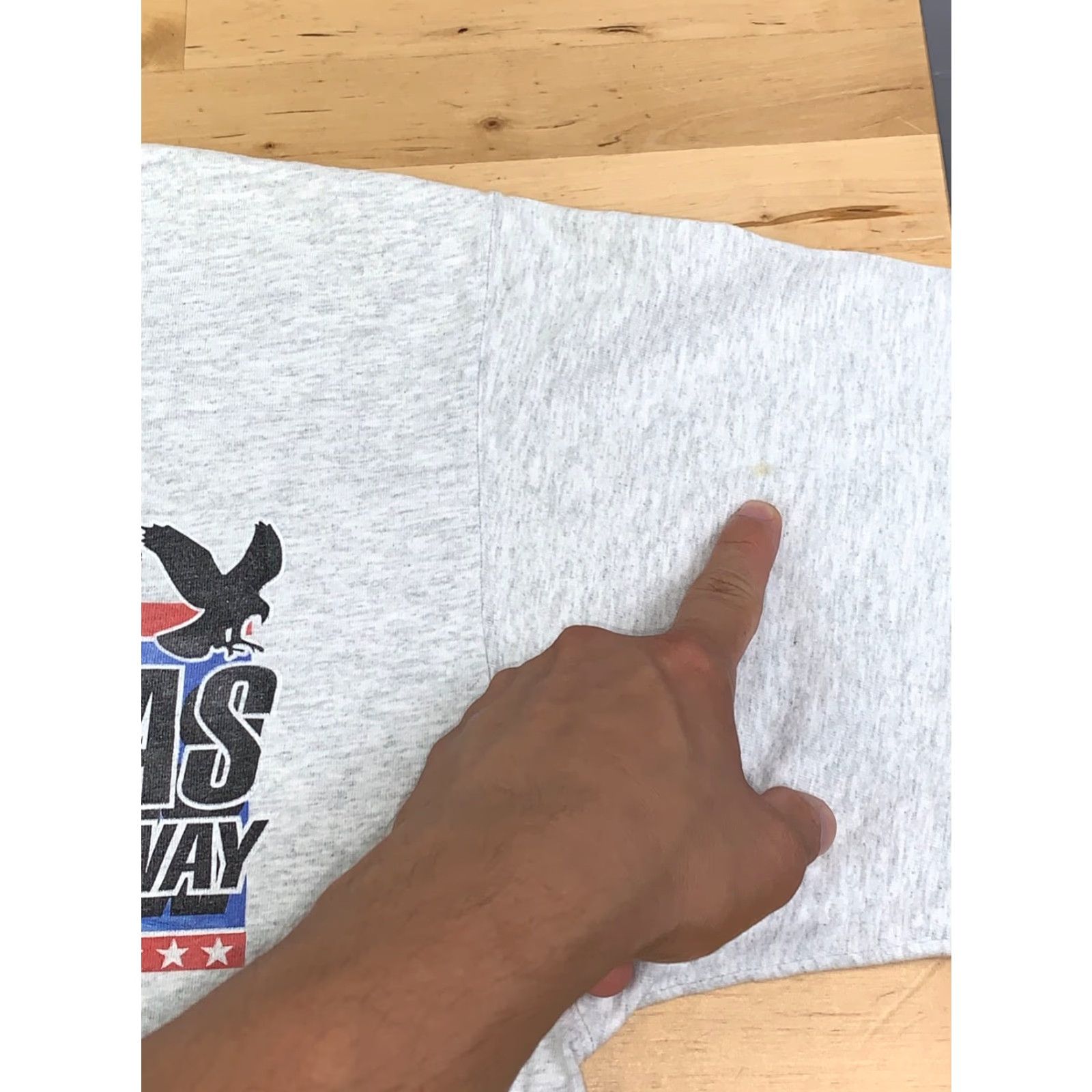 Fruit Of The Loom VINTAGE Las Vegas Motor Speedway Shirt XL Gray Racing American Eagle 11733 Size US XL / EU 56 / 4 - 5 Thumbnail