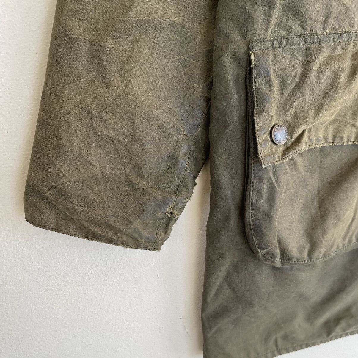 Barbour A/W17 Barbour SL Solway Shawl Collar Waxed Jacket Sage Olive Size US M / EU 48-50 / 2 - 8 Thumbnail