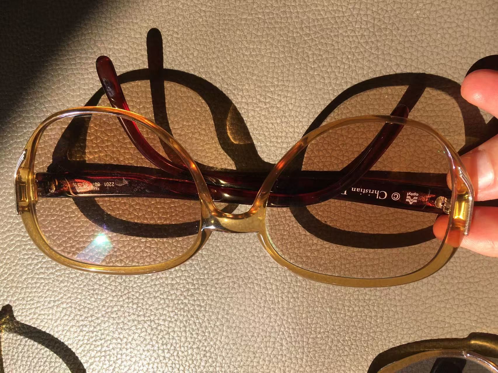 Dior Vintage Christian Dior 2201 Photochromic Lenses Eyeglasses Size ONE SIZE - 9 Thumbnail
