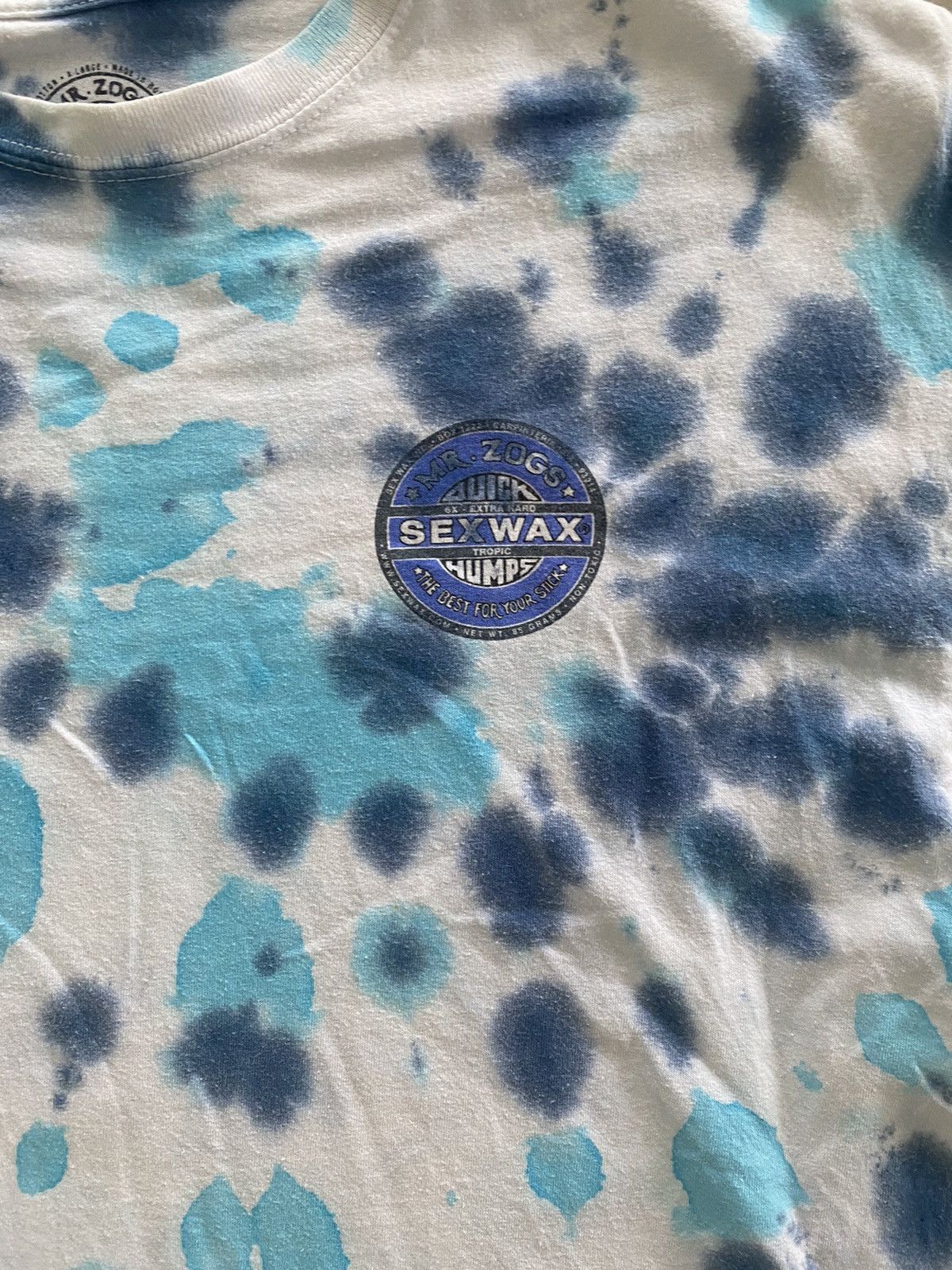 Designer × Vintage VINTAGE MR.ZOGS SEX WEX TYE DYE TEE Size US XL / EU 56 / 4 - 3 Thumbnail
