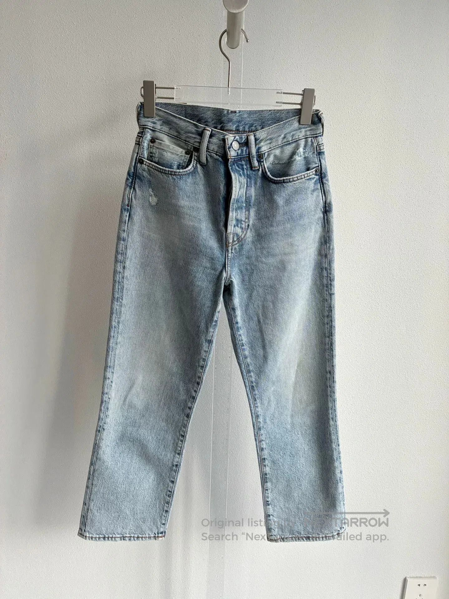 Acne Studios Acne Studios Light Blue Washed Jeans. Size 26" / US 2 / IT 38 - 1 Thumbnail