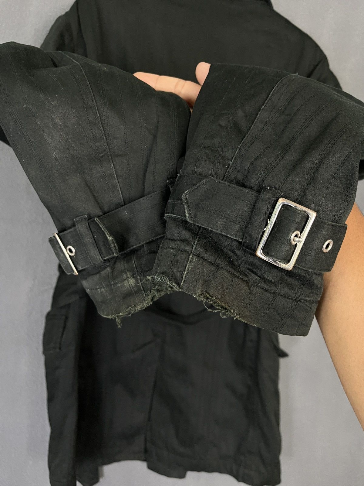 Japanese Brand × Seditionaries × semanticdesign Semantic Design Asymmetrical Bondage Trench Coat Jacket Size US M / EU 48-50 / 2 - 7 Thumbnail